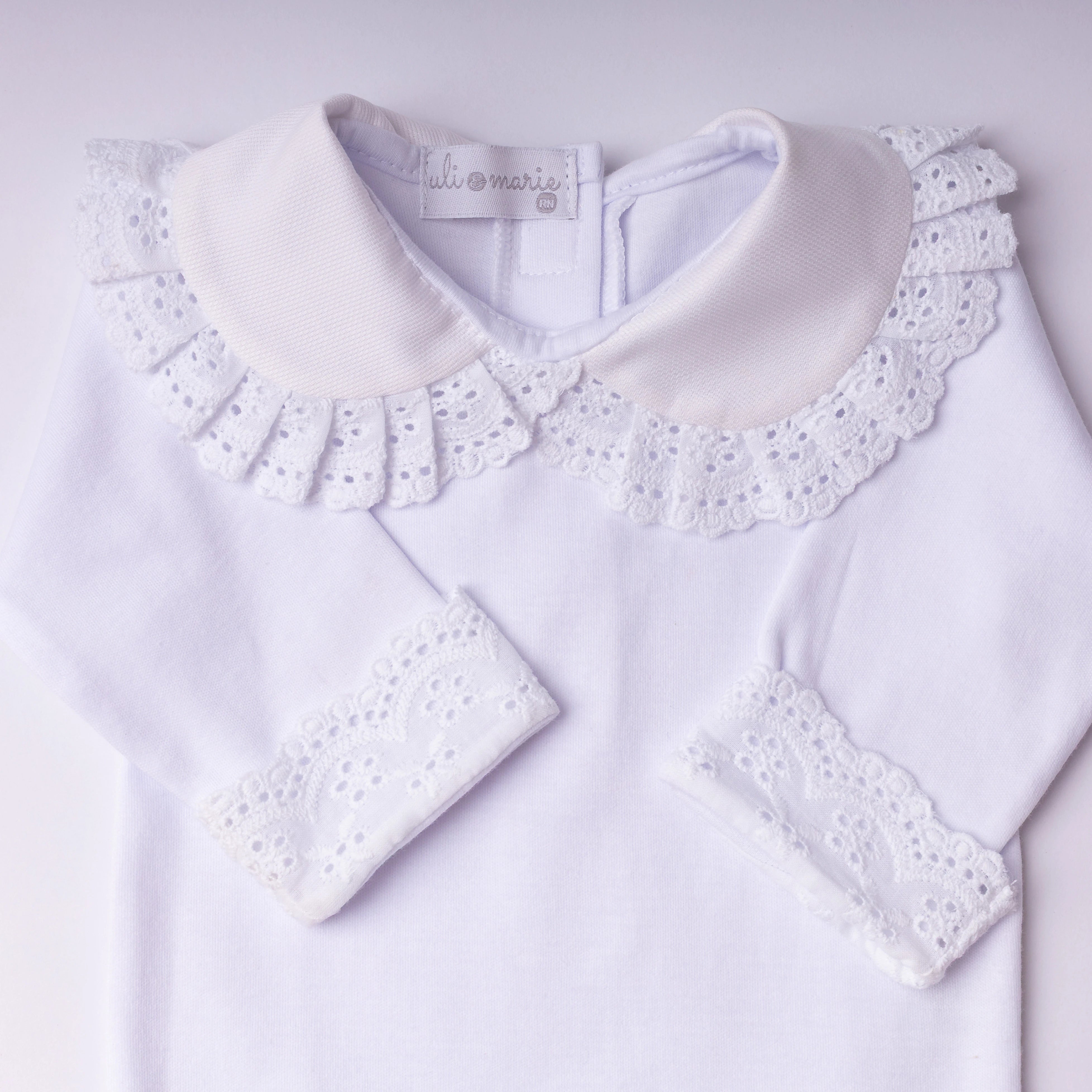 Body Bordado Inglês