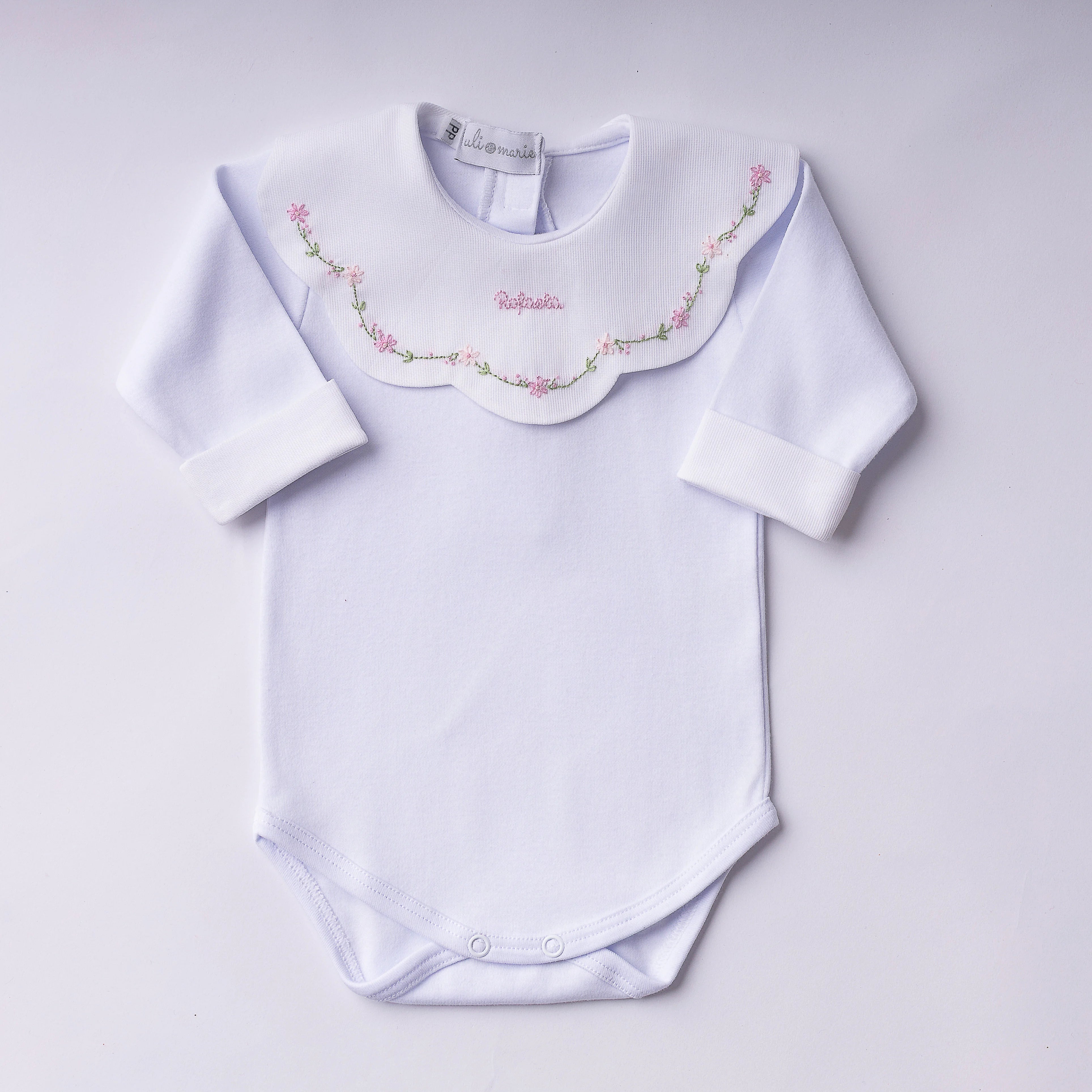 Body Personalizado Encanto rosa bebê - 1 peça