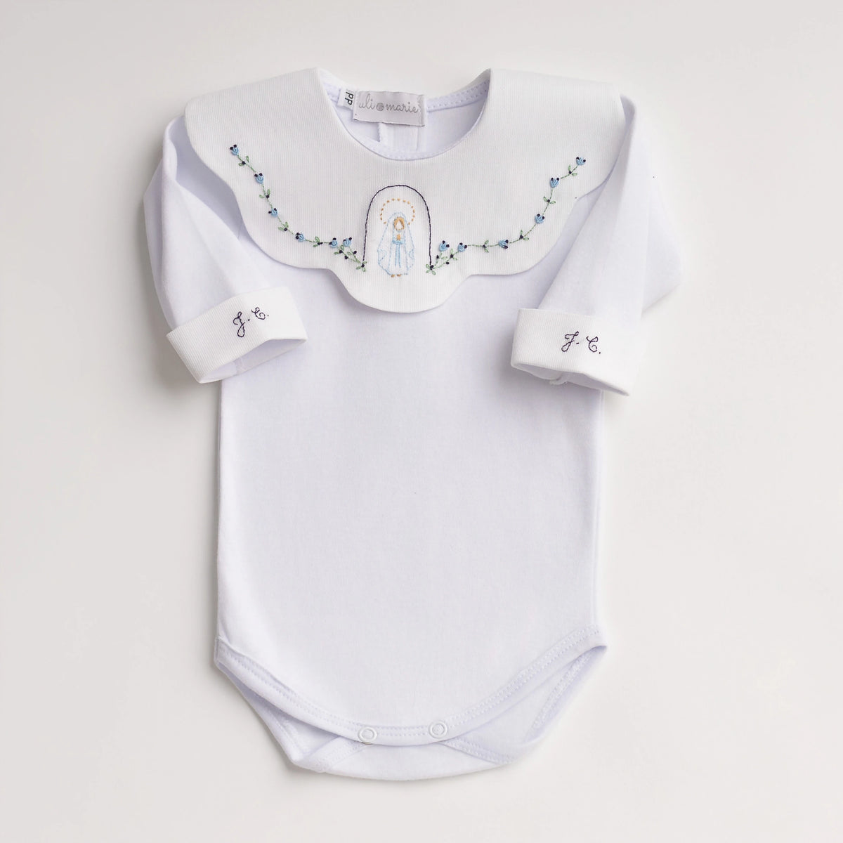 Kit Maternidade Nossa Senhora das Graças azul marinho - 2 peças