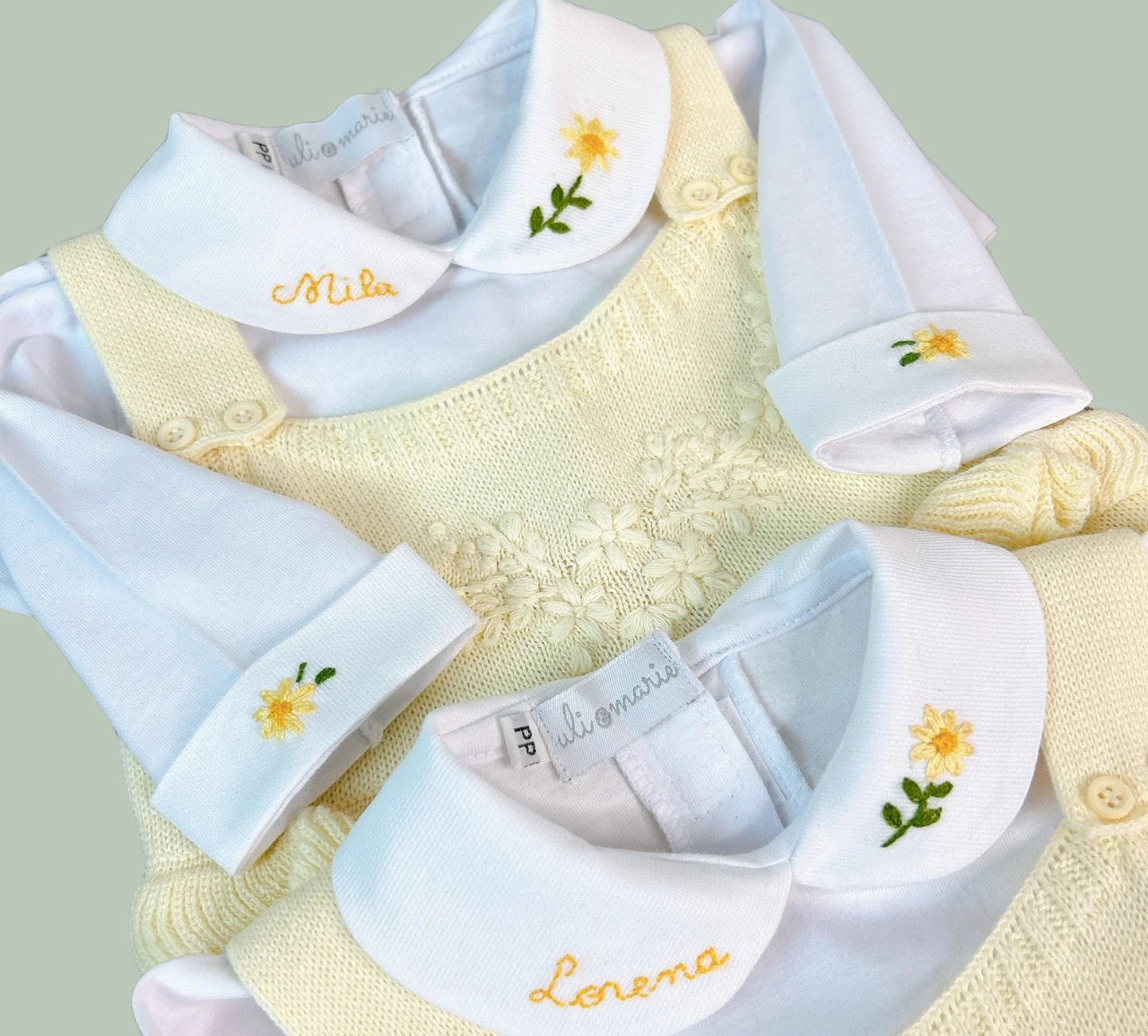 body branco d algodão e manga longa com detalhe personalizado na gola e punho