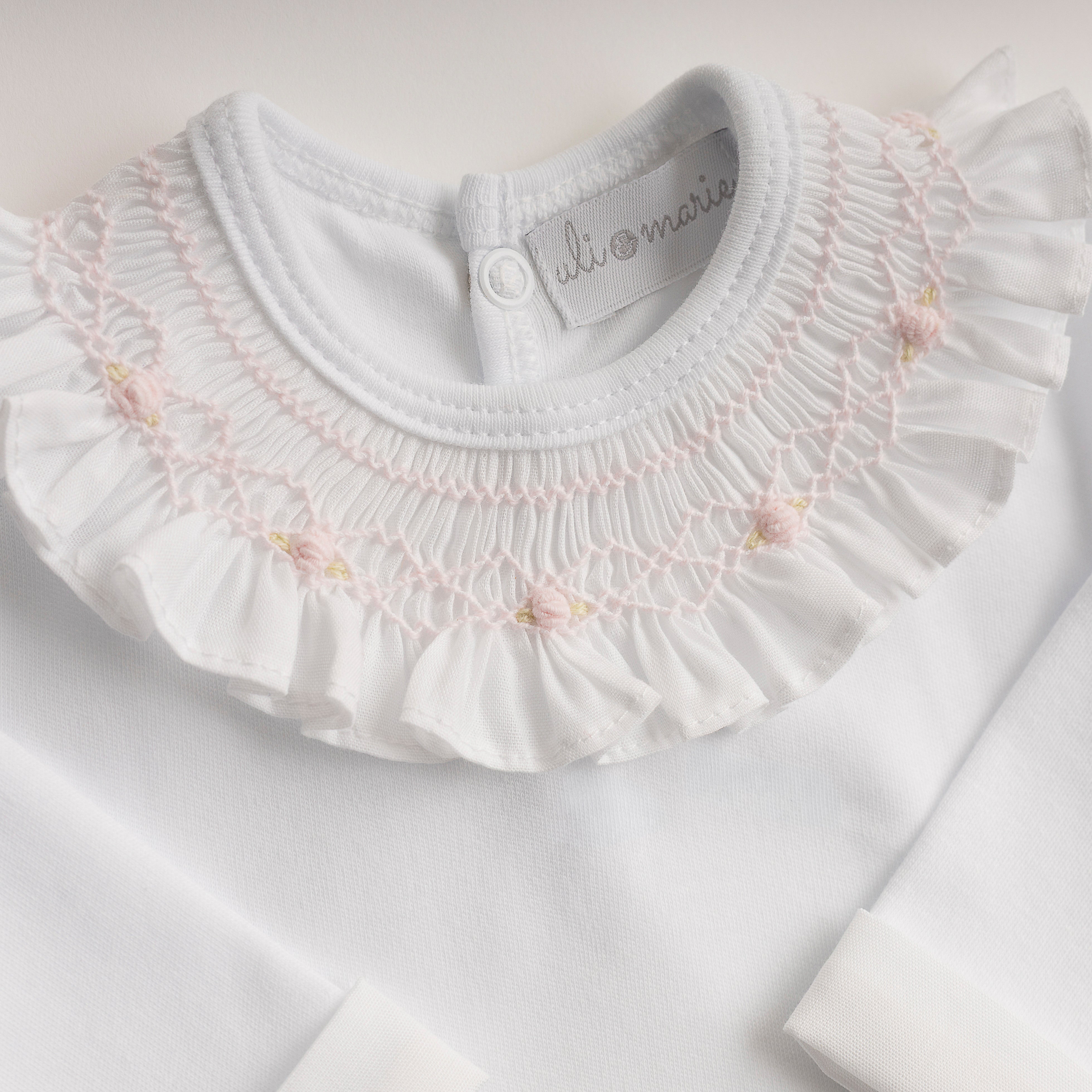 Body Casinha de Abelha Rosa bebê