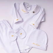 Kit Maternidade Baby Bee personalizado - 4 peças