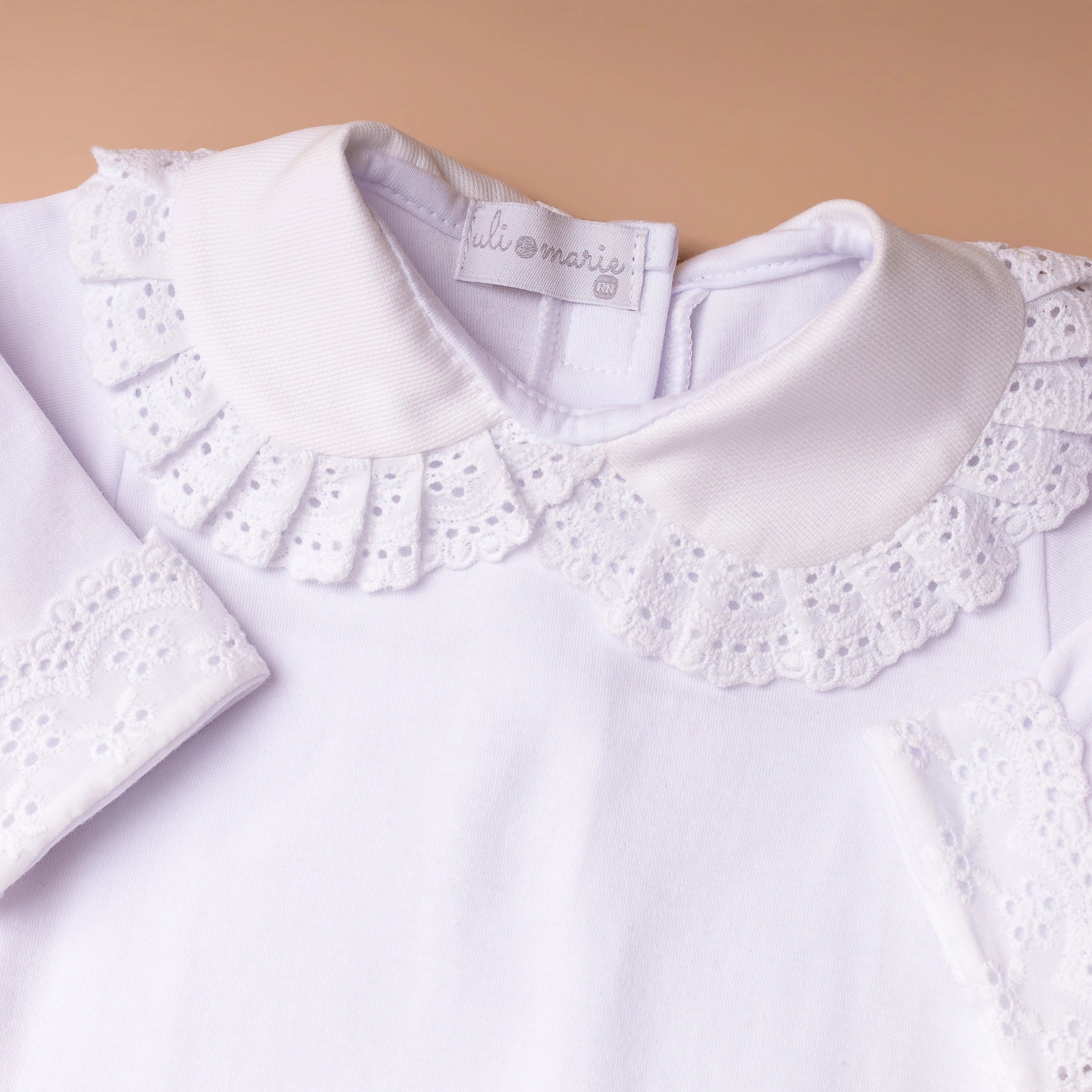 Kit Maternidade Body Bordado Inglês - 2 peças