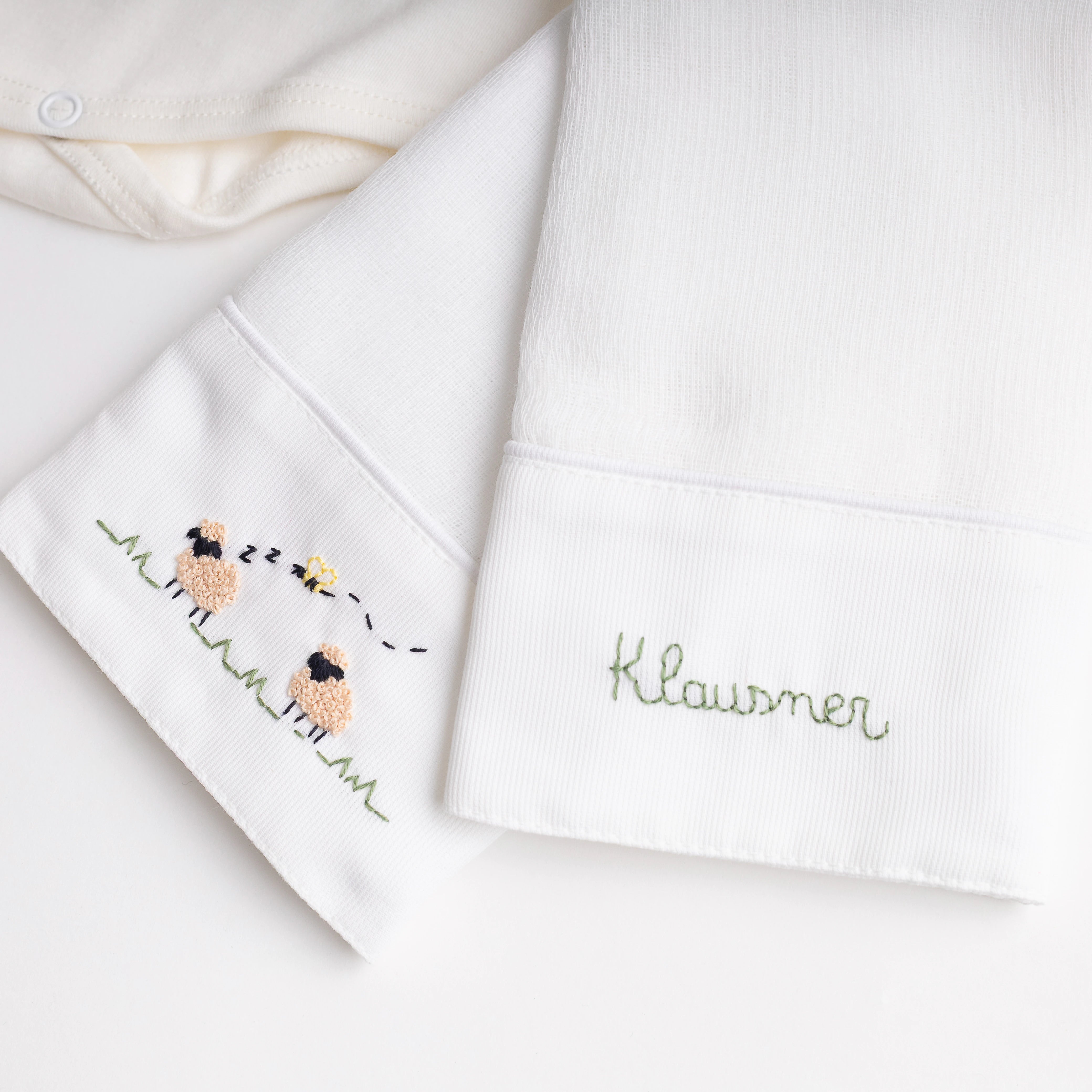 Kit Maternidade Ovelhas Personalizado Unissex - 6 peças