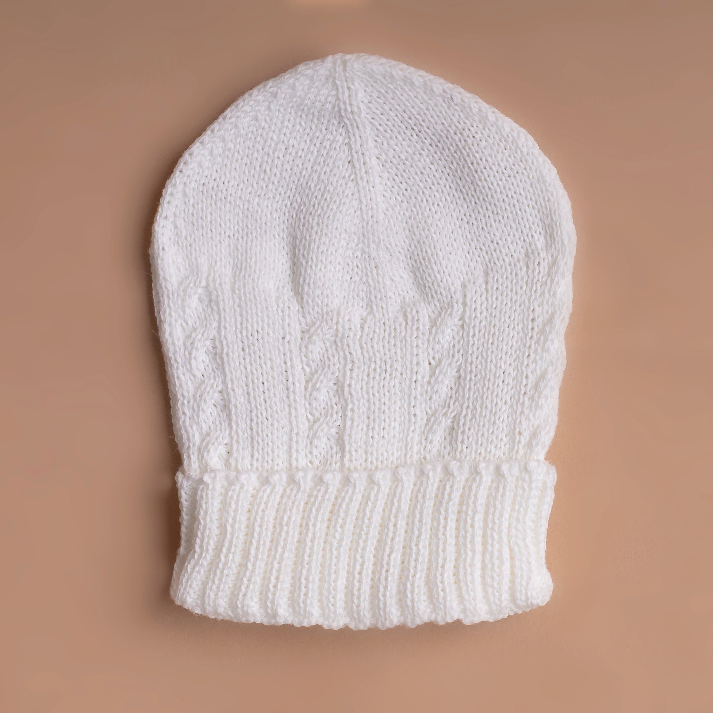 Kit Gorro e Luva Branco