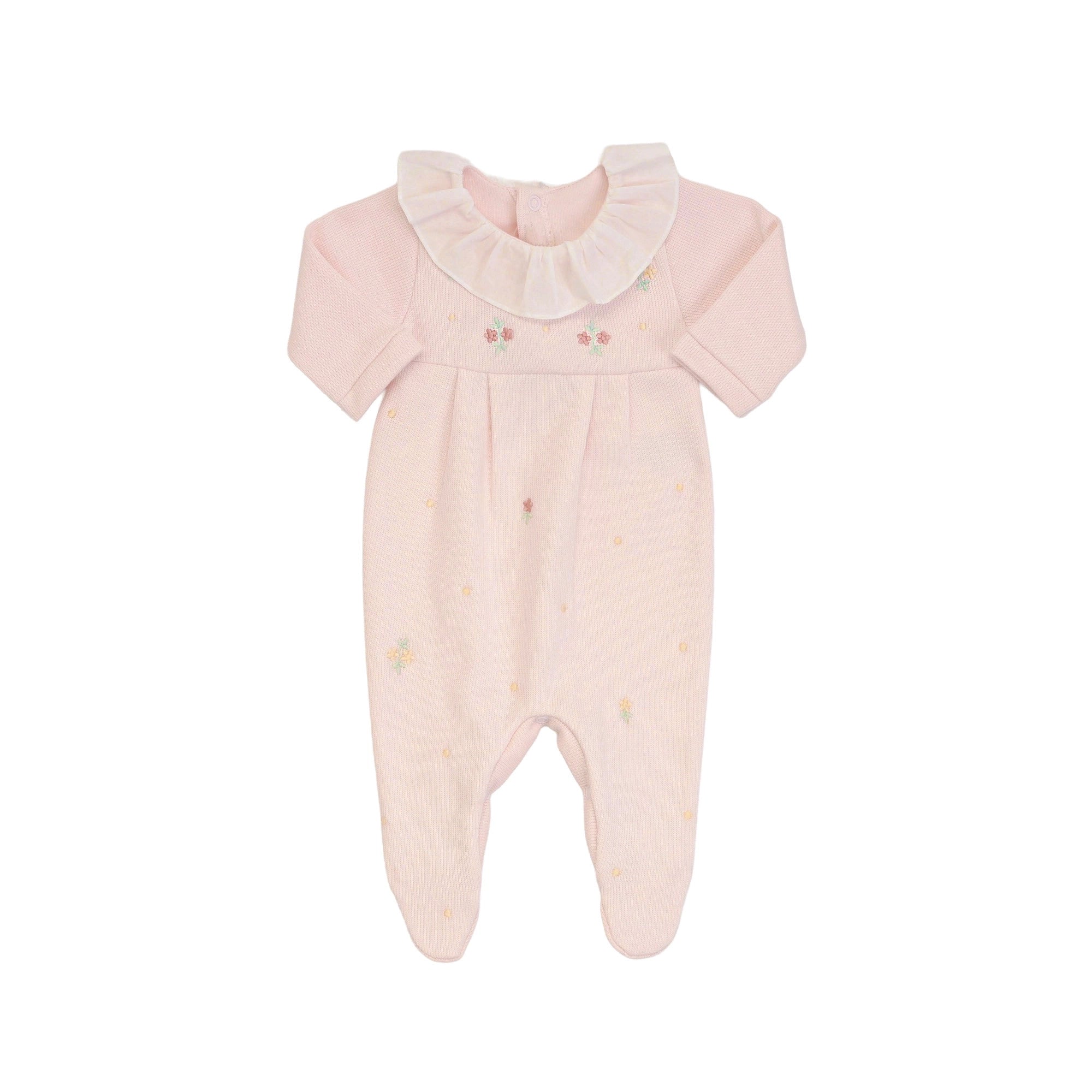 Saída Maternidade Bia Rosa bebê - 2 peças