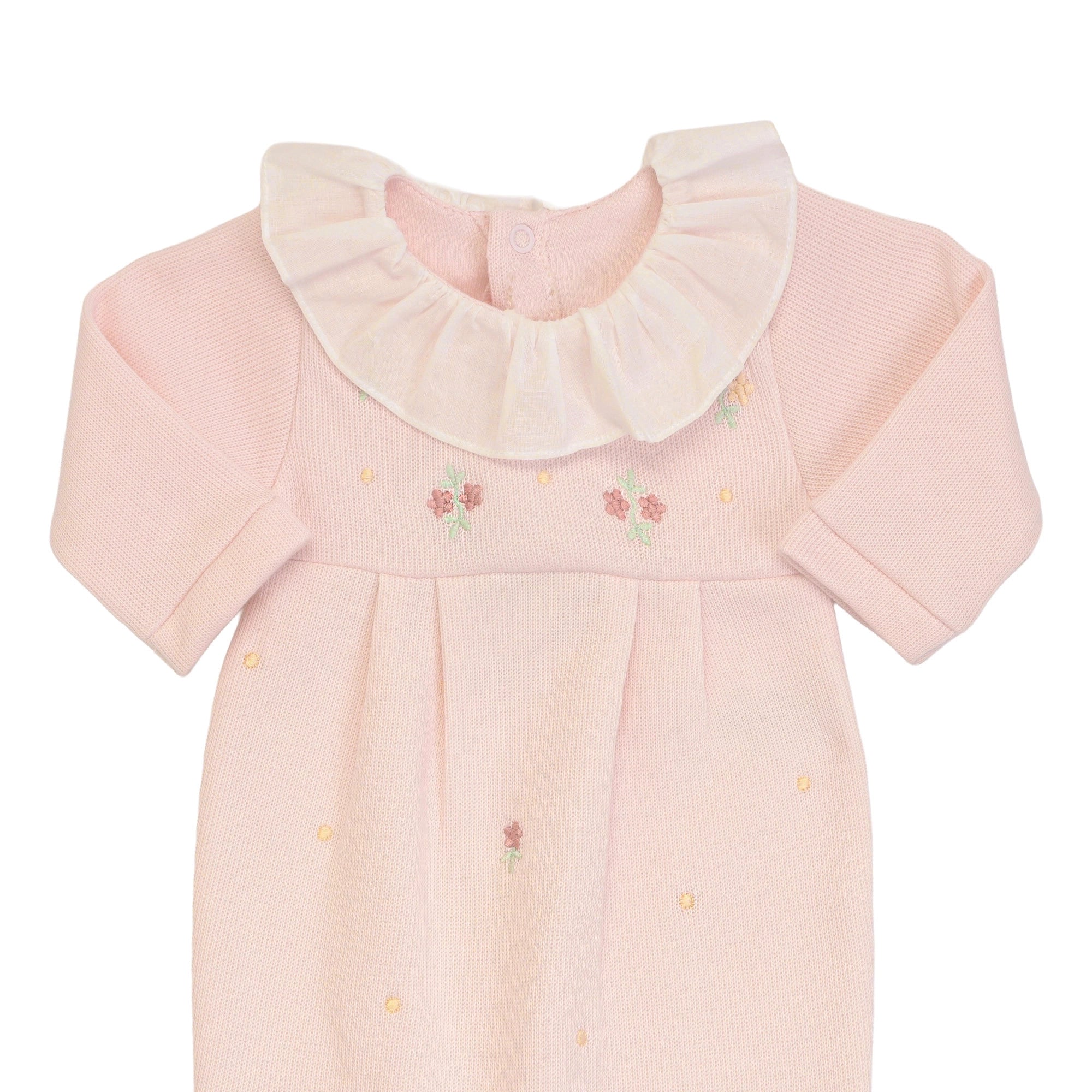 Saída Maternidade Bia Rosa bebê - 2 peças