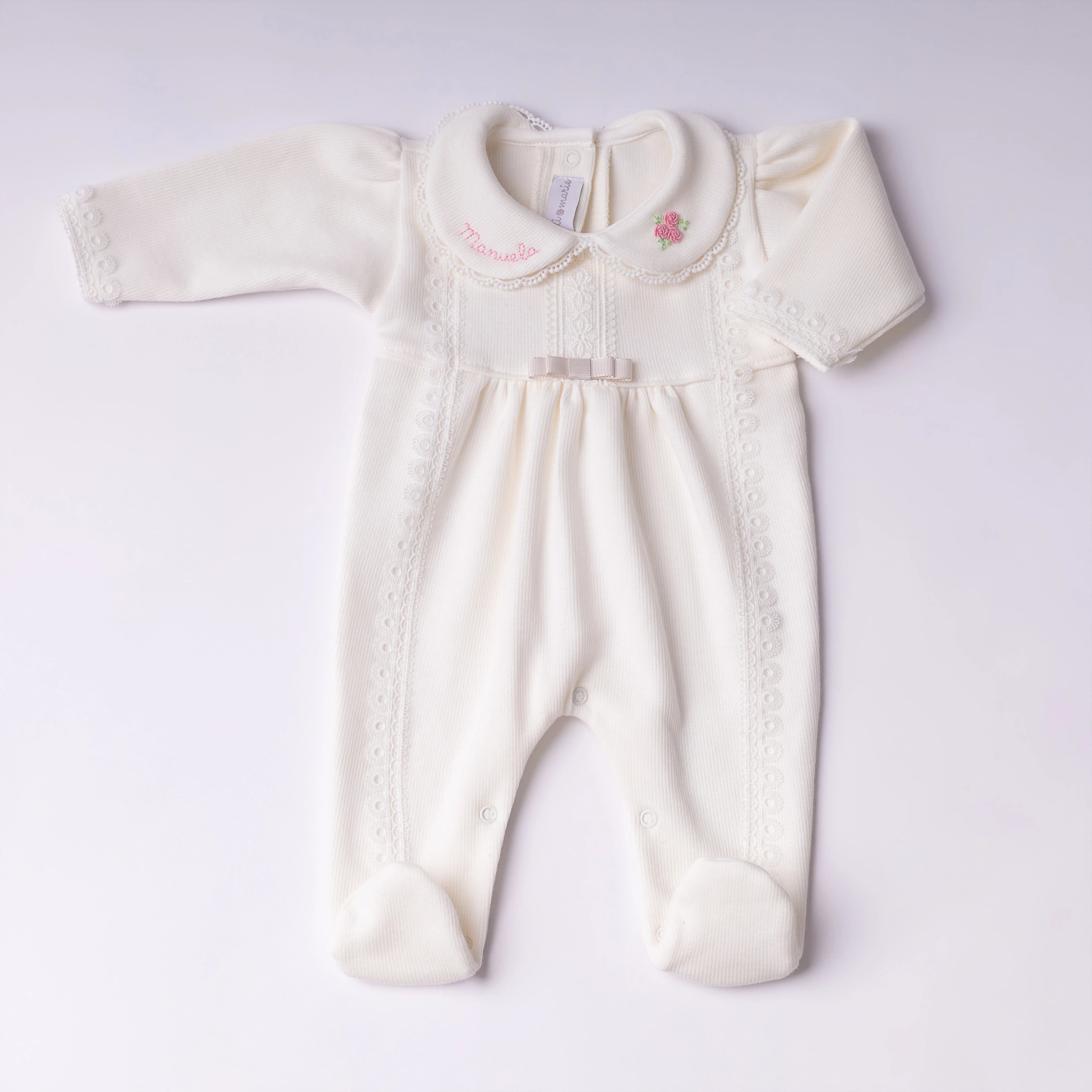 Macacão Cecília Personalizado off-white - 1 peças