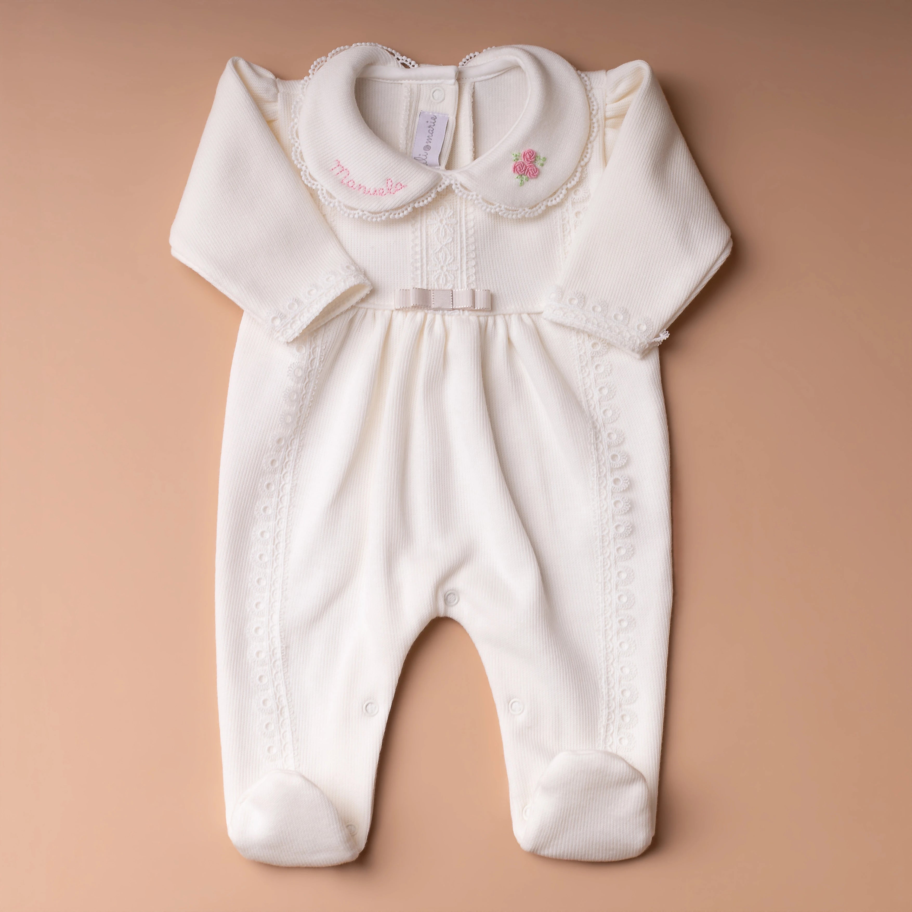 Macacão Cecília Personalizado off-white - 1 peças