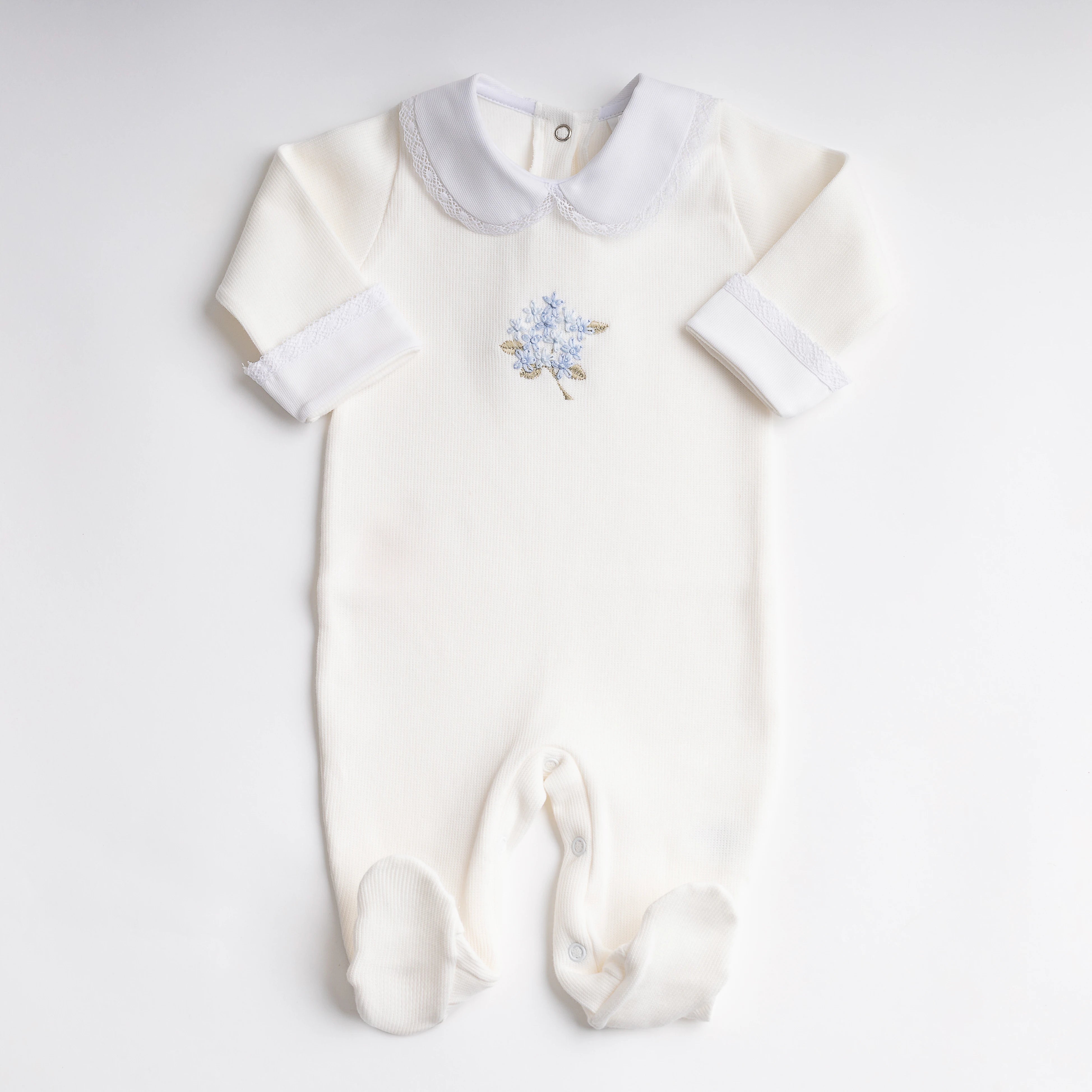 Saída Maternidade Hortênsia Off-white - 4 peças