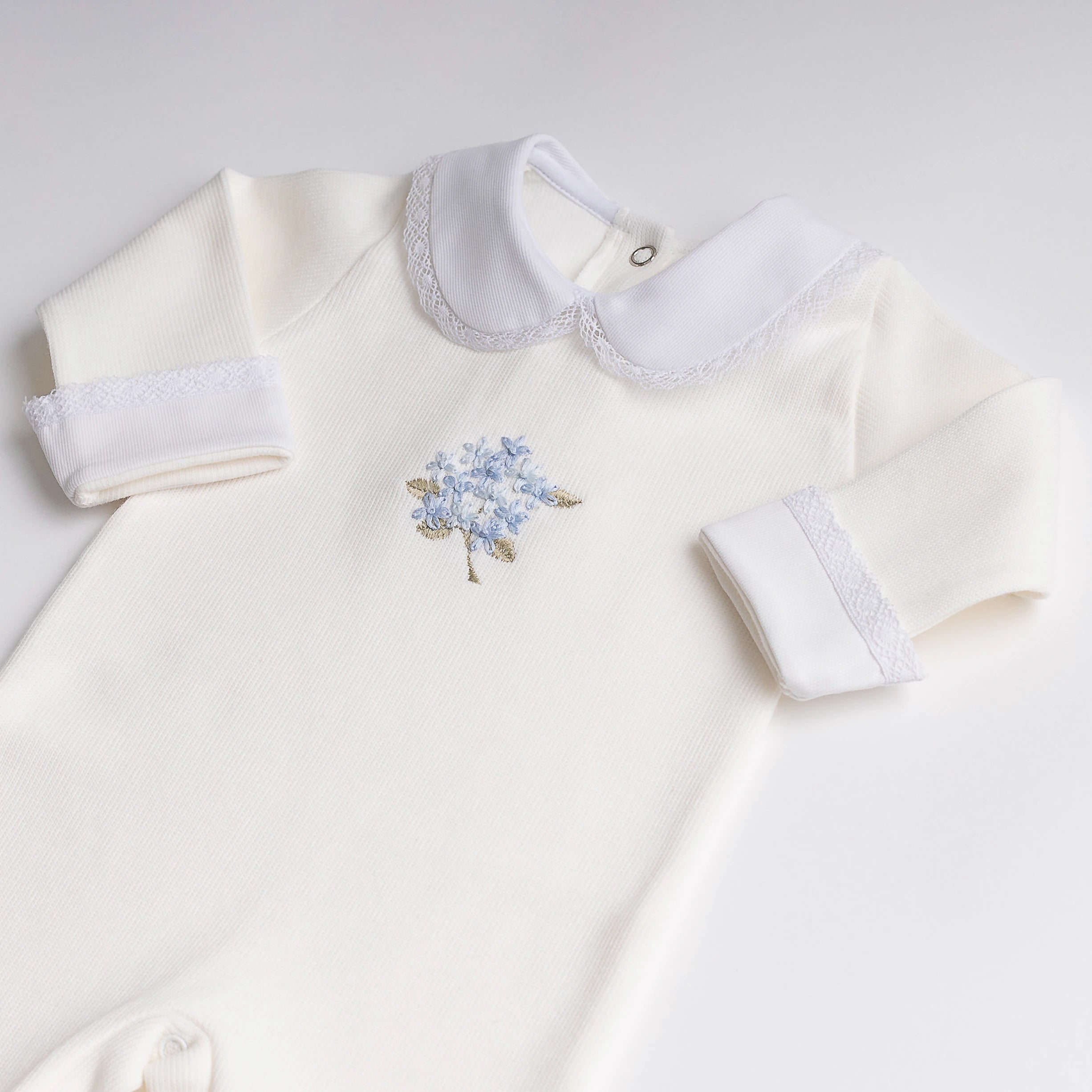 Saída Maternidade Hortênsia Off-white - 4 peças