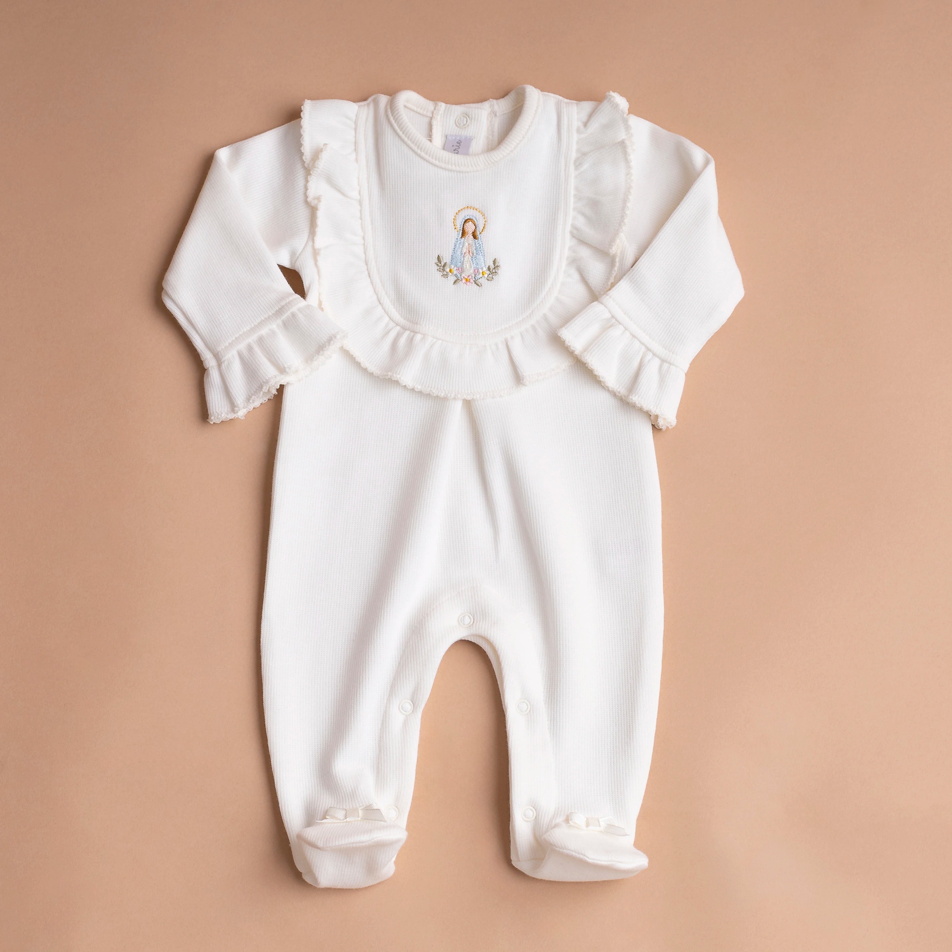 Saída Maternidade Mãezinha Off white - 2 peças