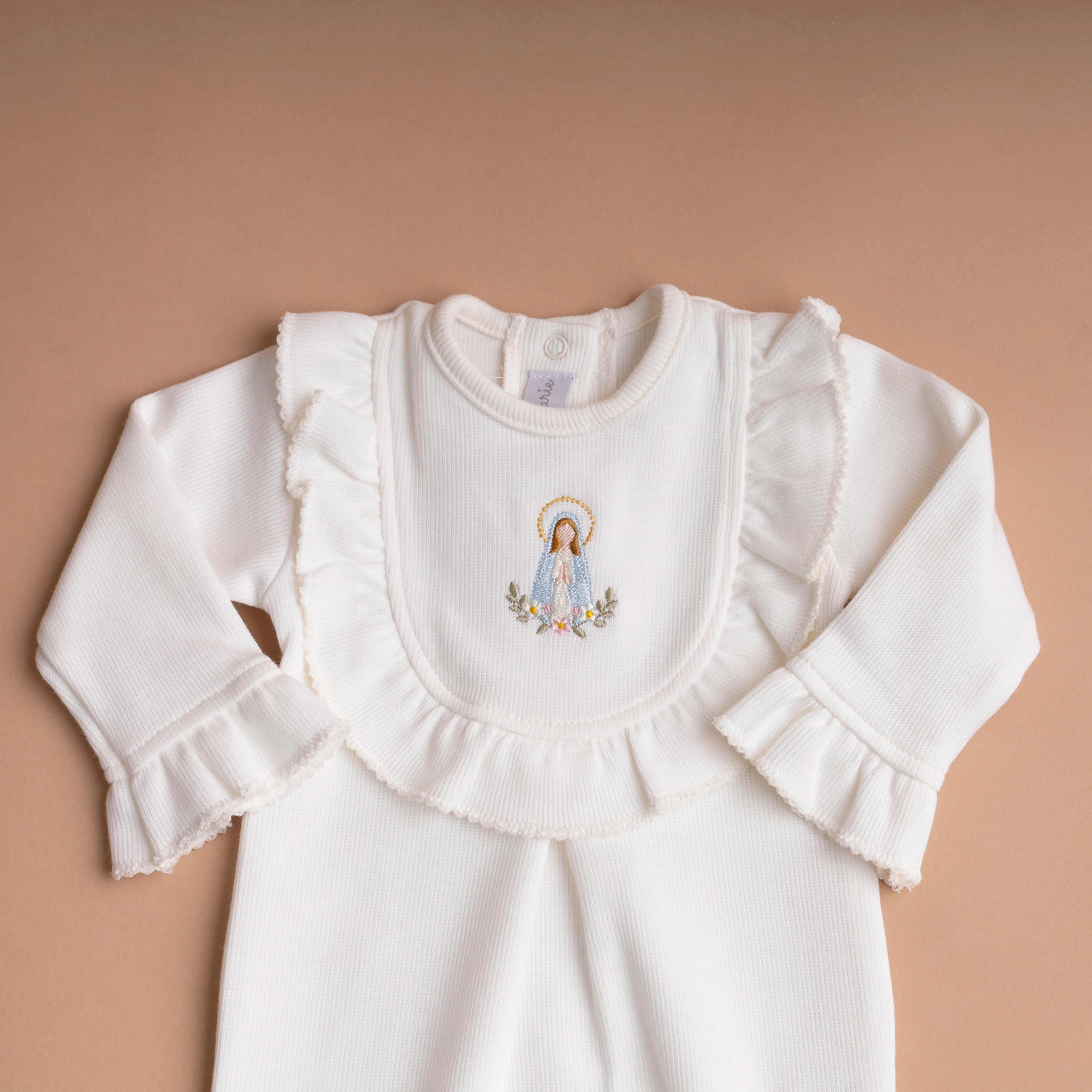 Saída Maternidade Mãezinha Off white - 2 peças