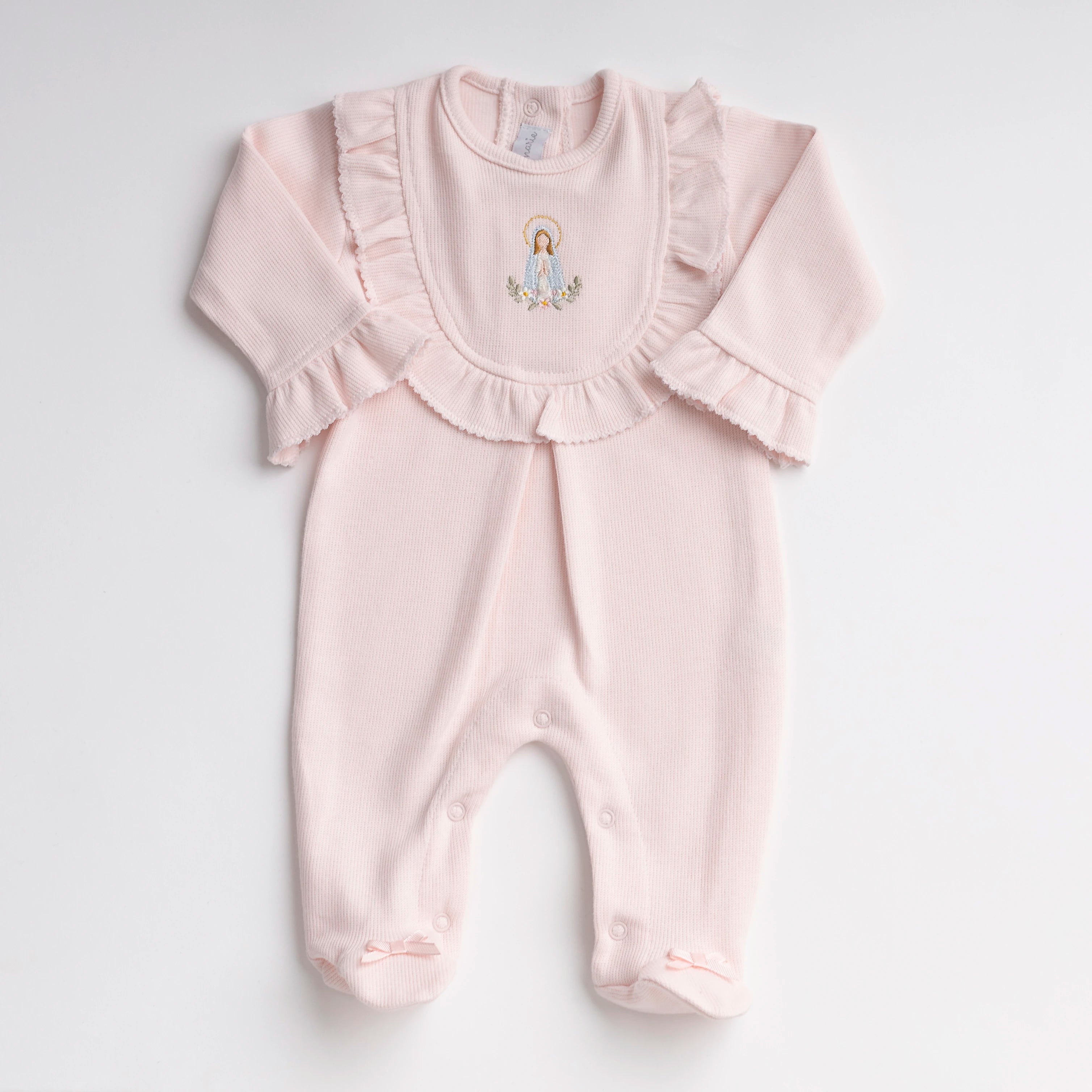 Saída Maternidade Mãezinha Rosa bebê - 2 peças