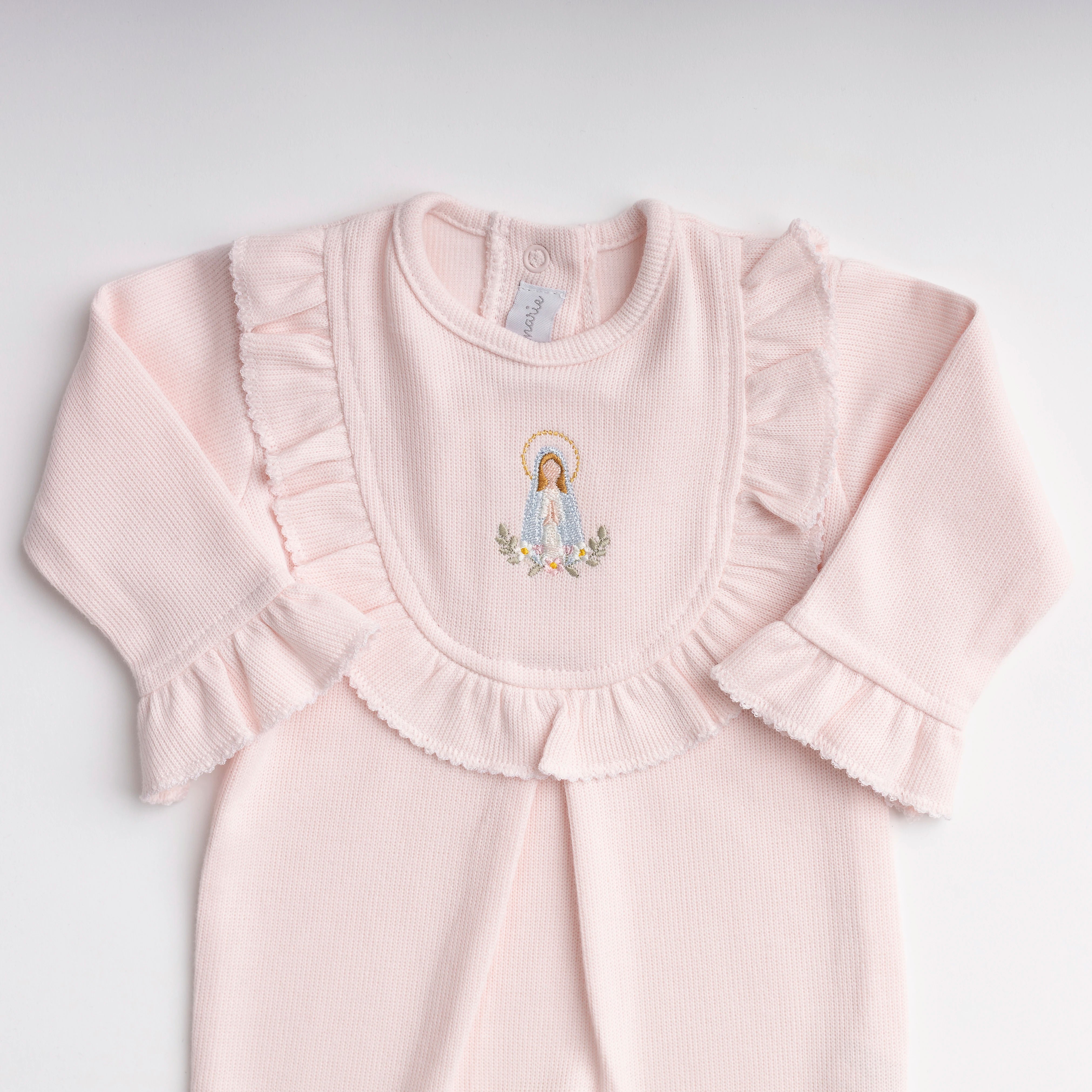 Saída Maternidade Mãezinha Rosa bebê - 2 peças
