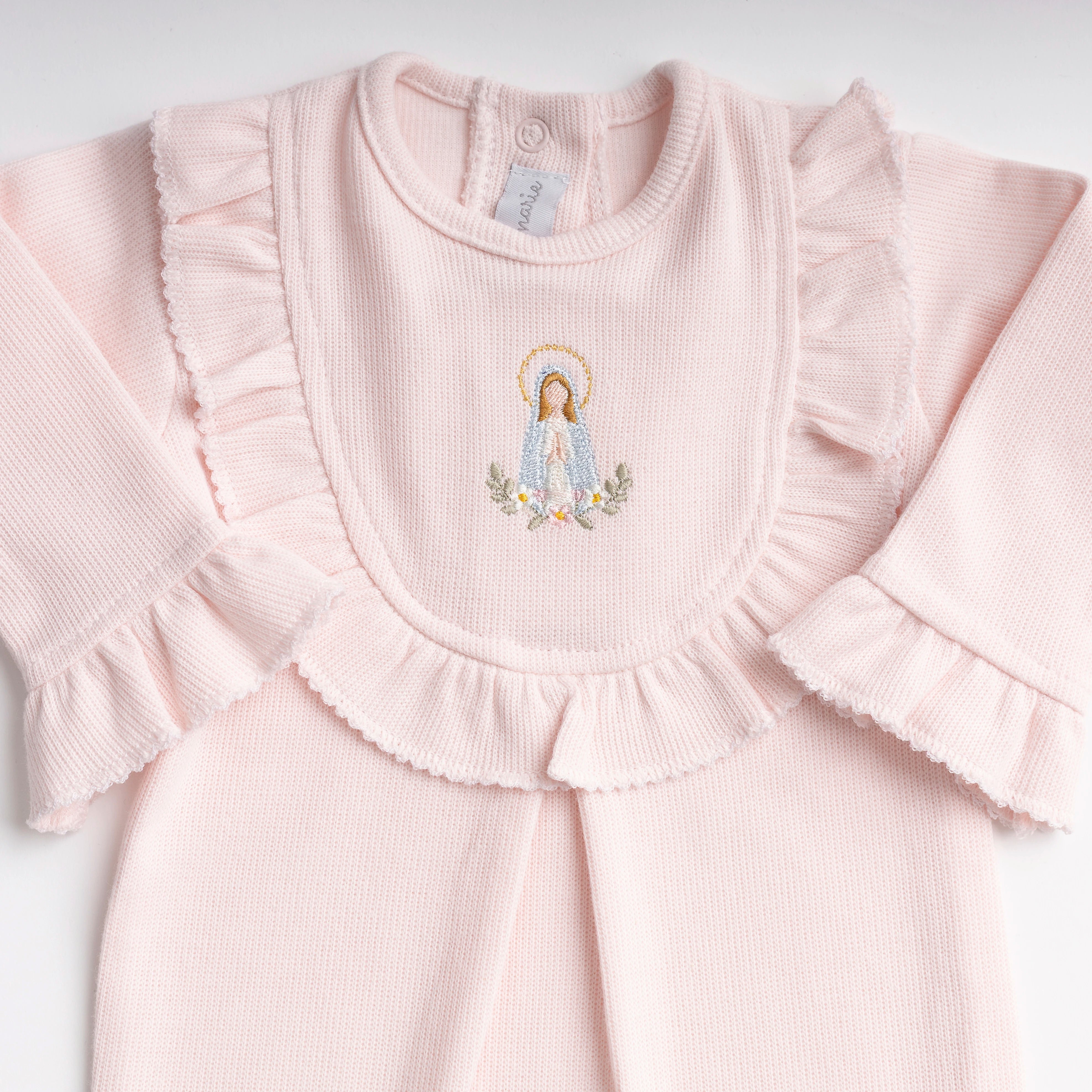 Saída Maternidade Mãezinha Rosa bebê - 2 peças