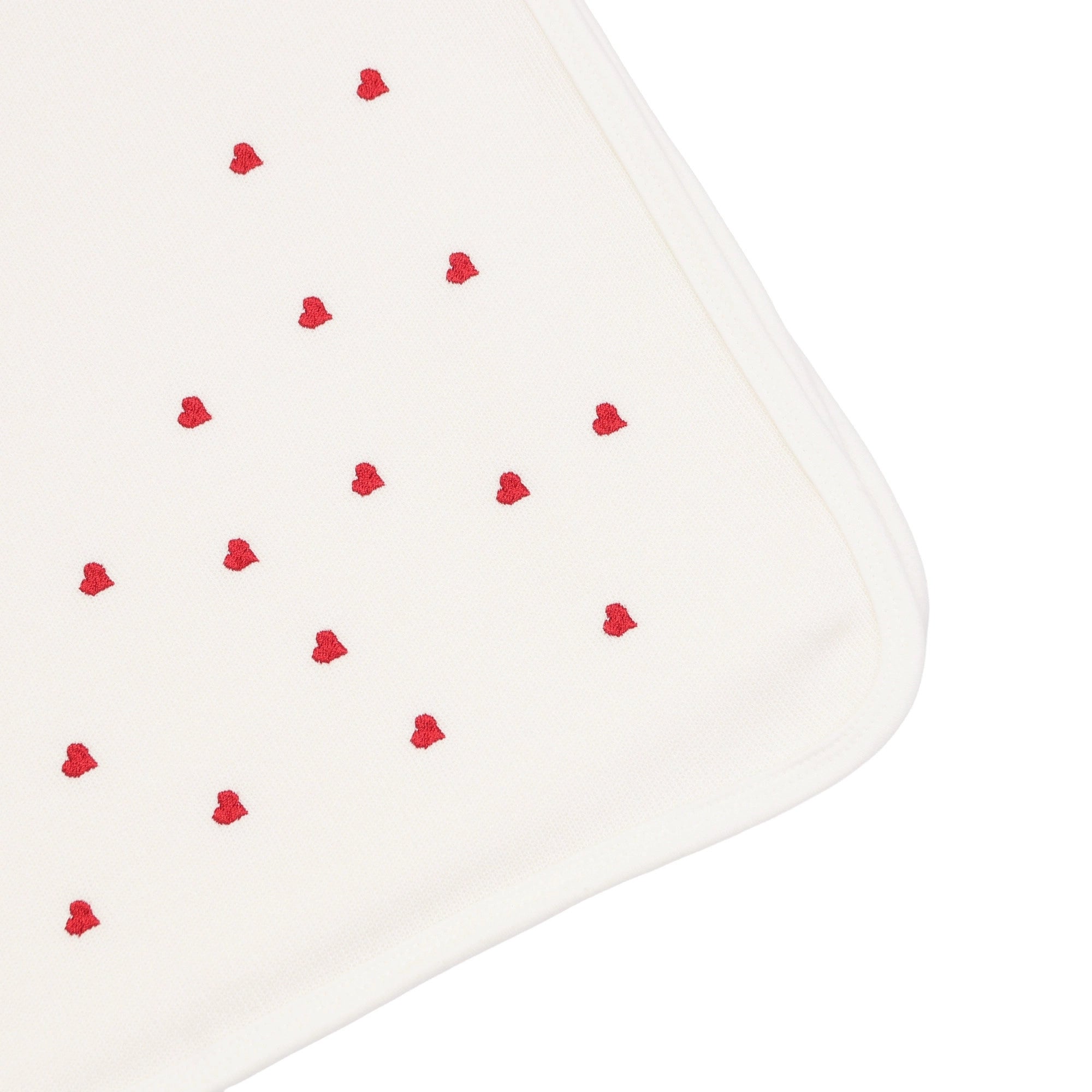 Saída Maternidade Rita off White e vermelha - 2 peças