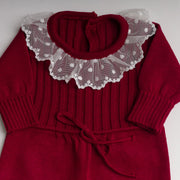 Macacão Larissa vermelho - 1 peça
