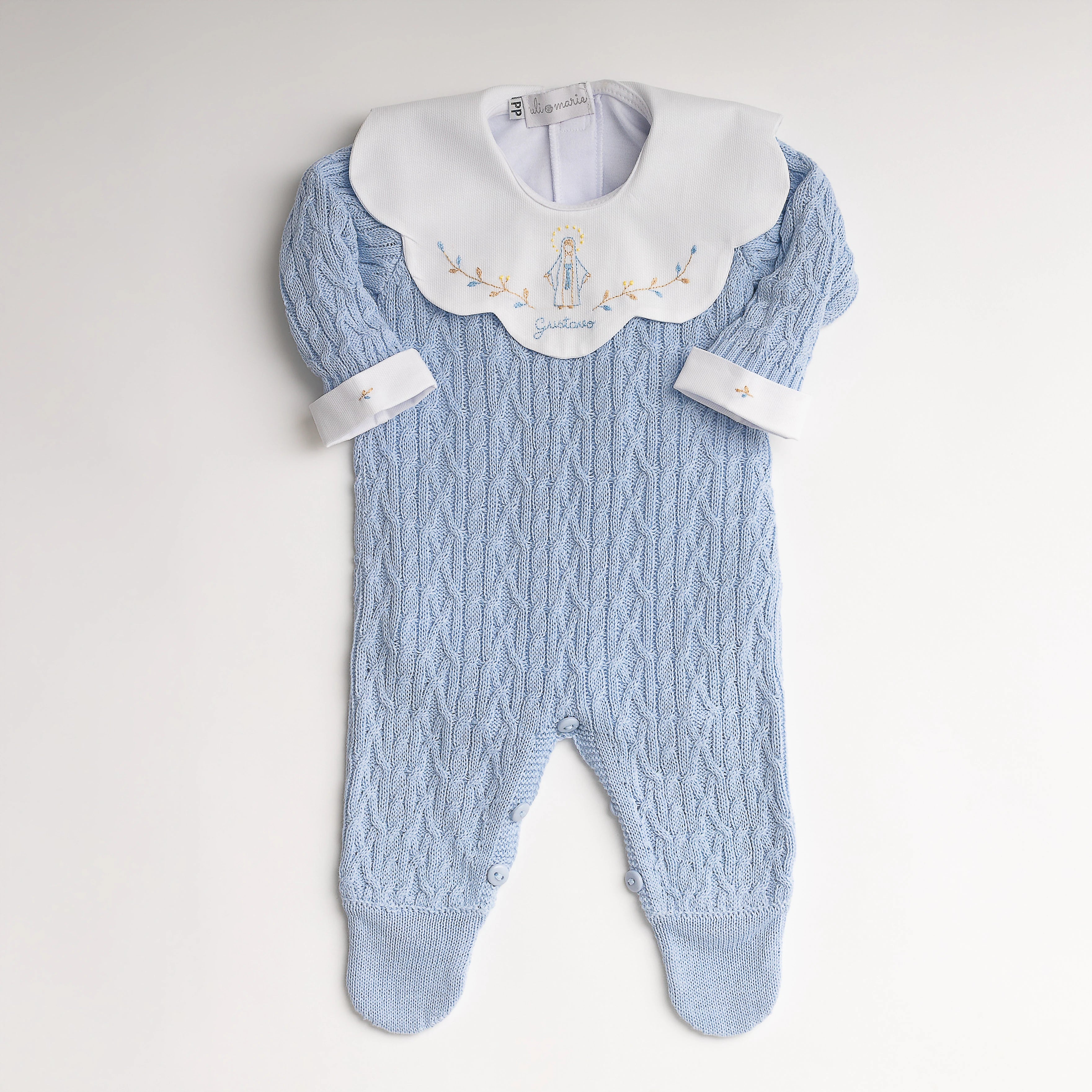 Kit Maternidade Nossa Senhora das Graças menino - 2 peças
