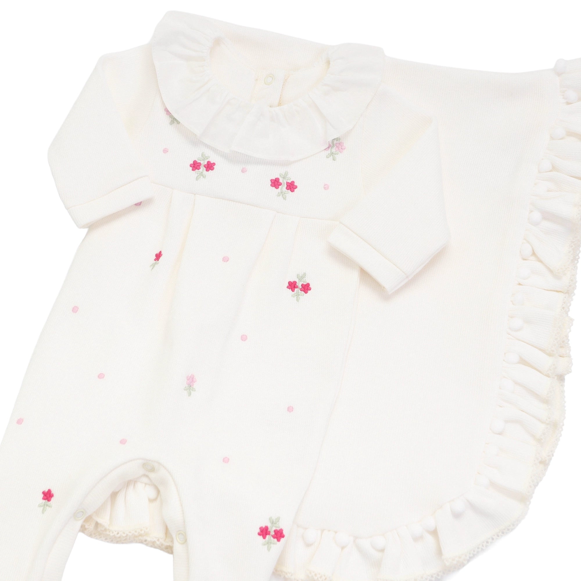 Saída Maternidade Bia Off white - 2 peças