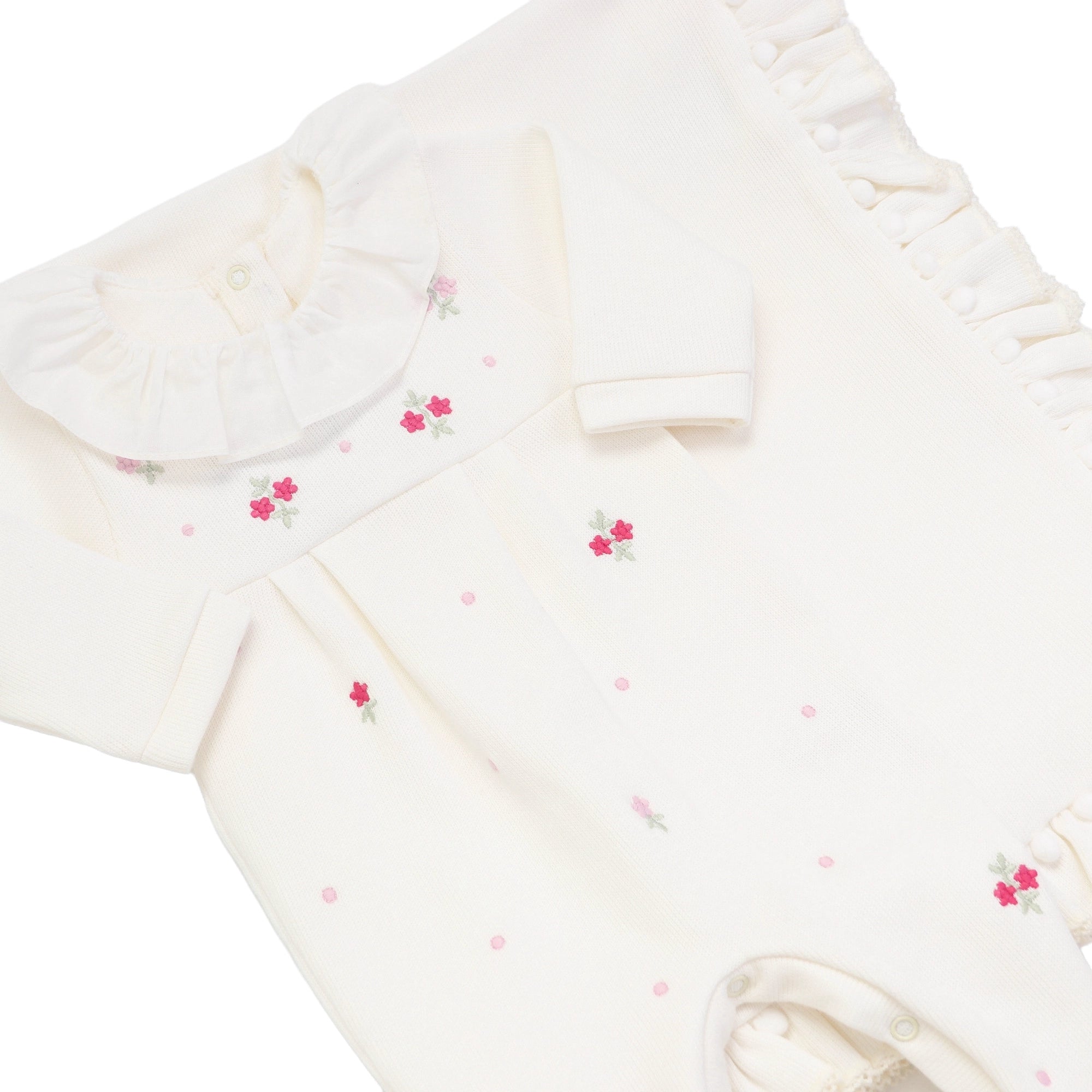 Saída Maternidade Bia Off white - 2 peças