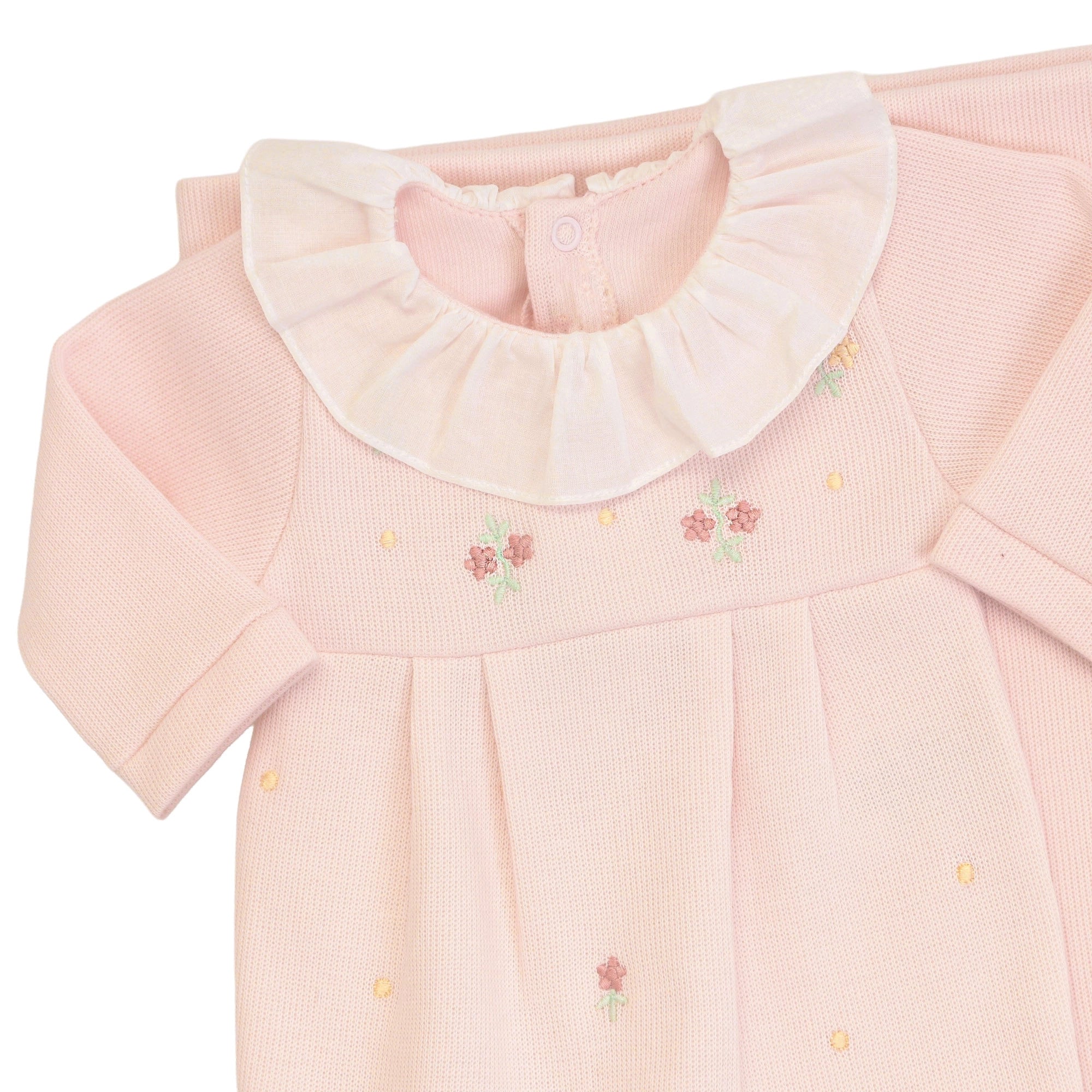 Saída Maternidade Bia Rosa bebê - 2 peças