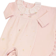 Saída Maternidade Bia Rosa bebê - 2 peças