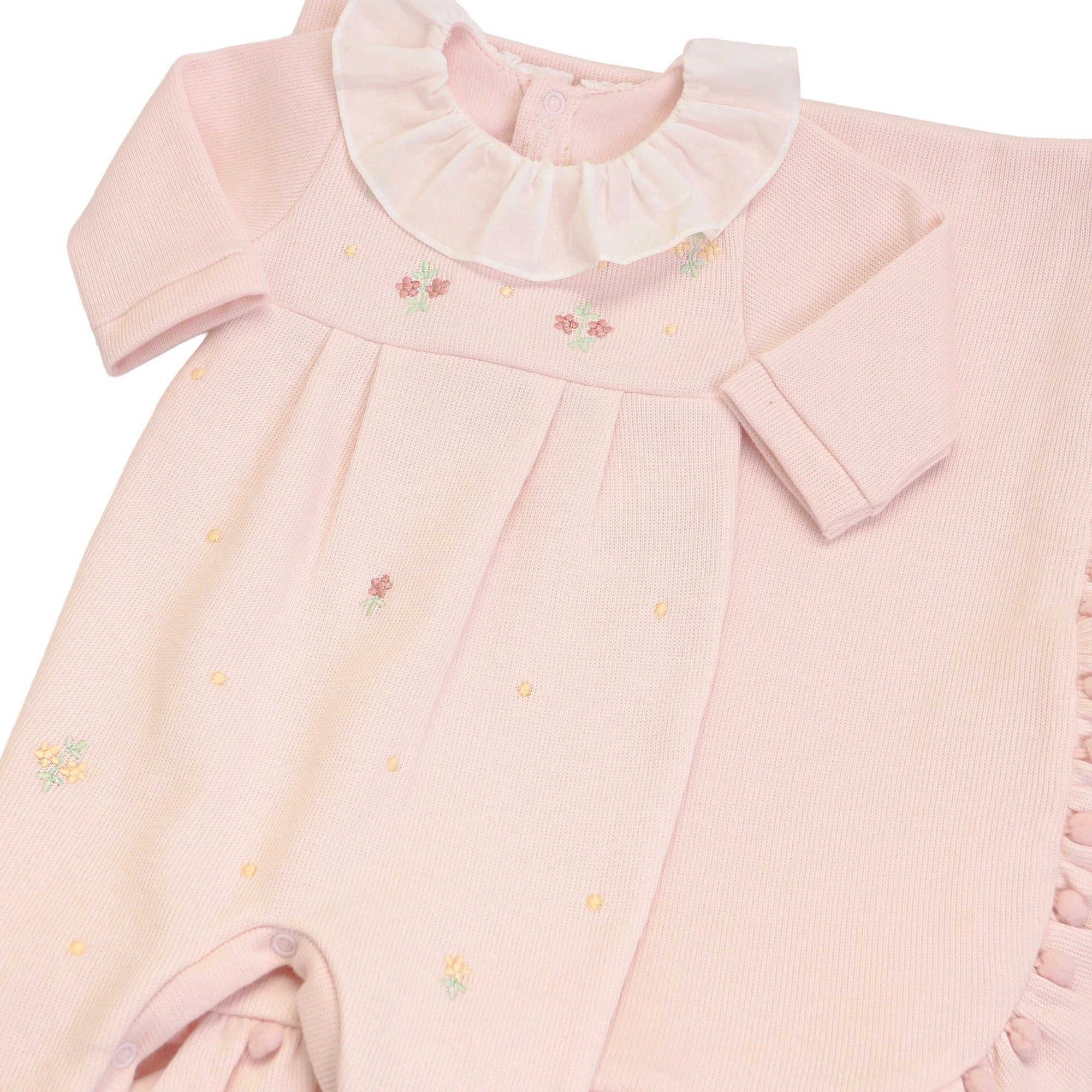 Saída Maternidade Bia Rosa bebê - 2 peças