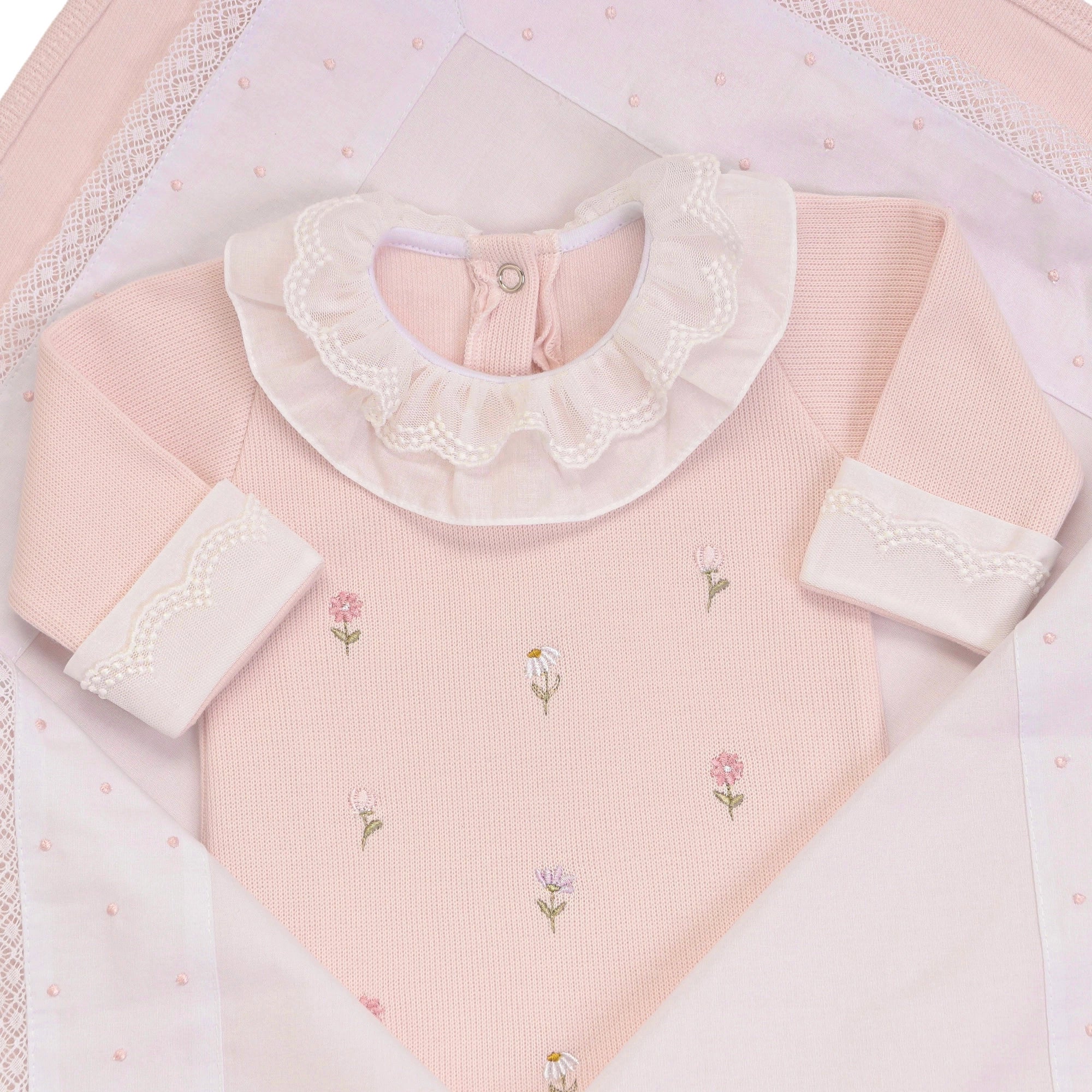 Saída Maternidade Fiori - 5 peças