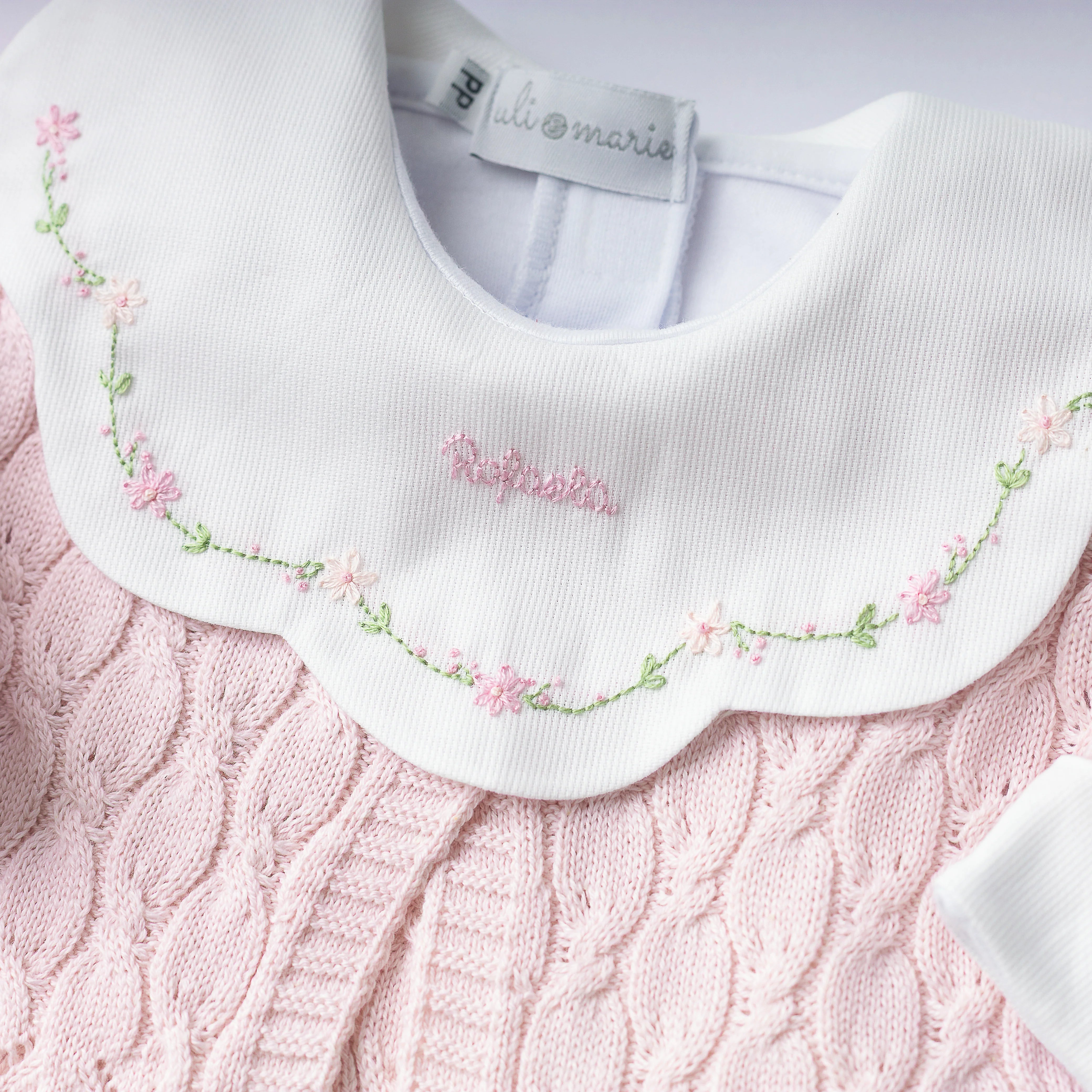 Body Personalizado Encanto rosa bebê - 1 peça