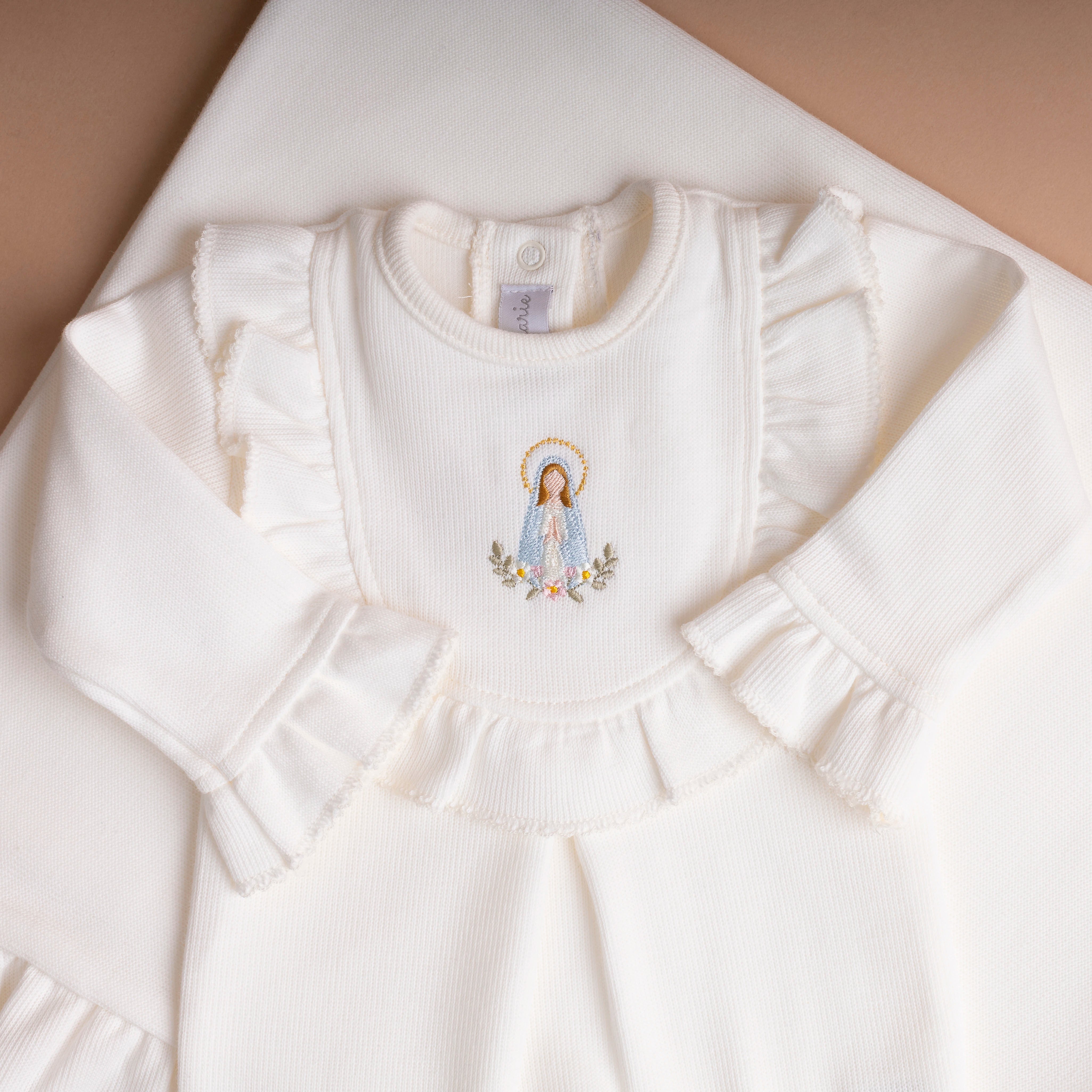 Saída Maternidade Mãezinha Off white - 2 peças