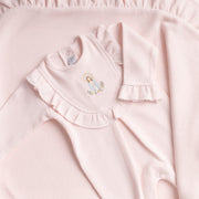 Saída Maternidade Mãezinha Rosa bebê - 2 peças