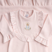 Macacão Mãezinha Rosa bebê