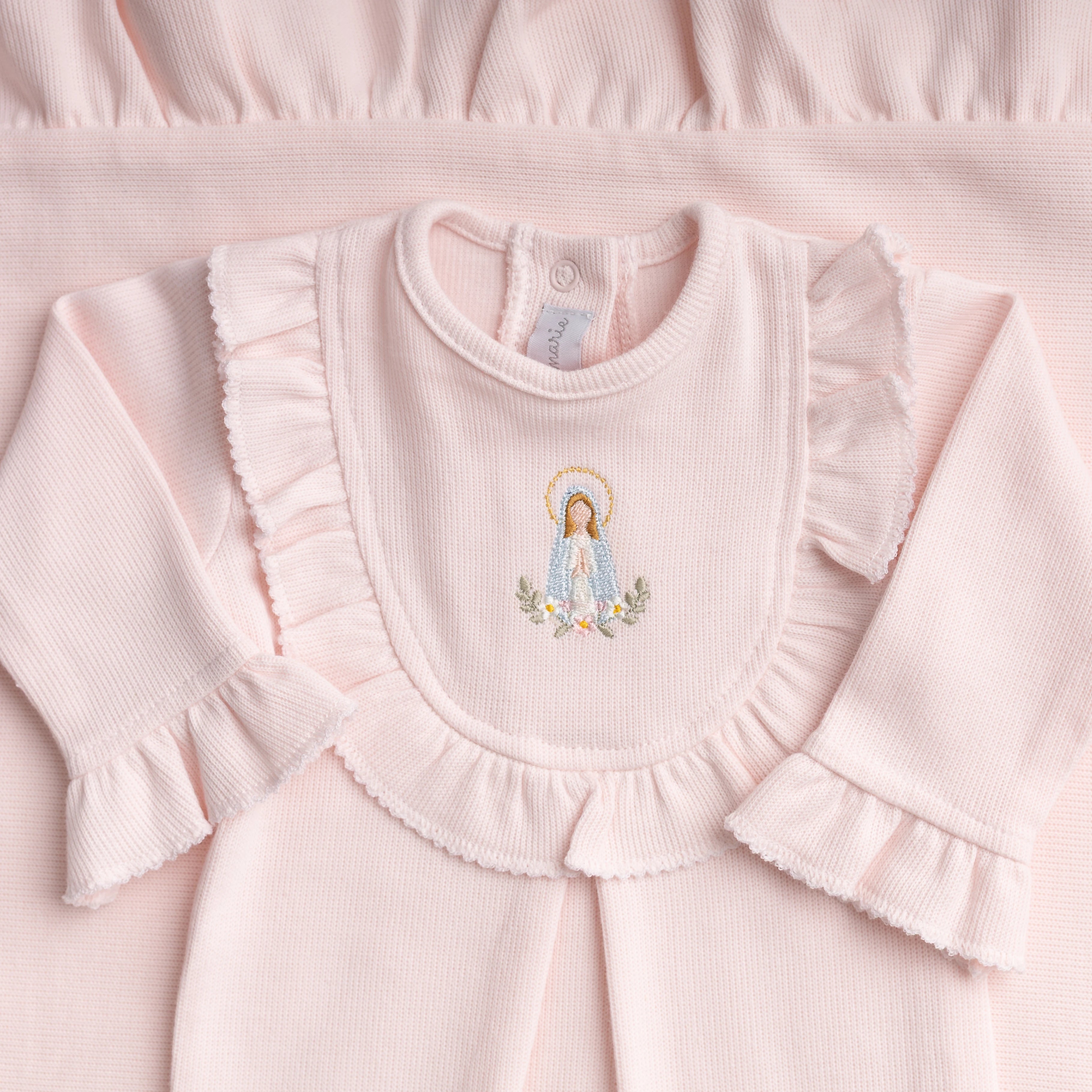 Saída Maternidade Mãezinha Rosa bebê - 2 peças