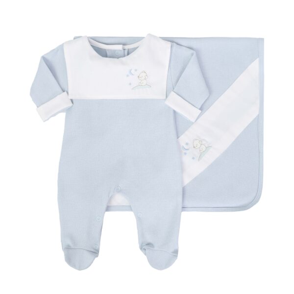 saída maternidade bons sonhos azul bebê 5