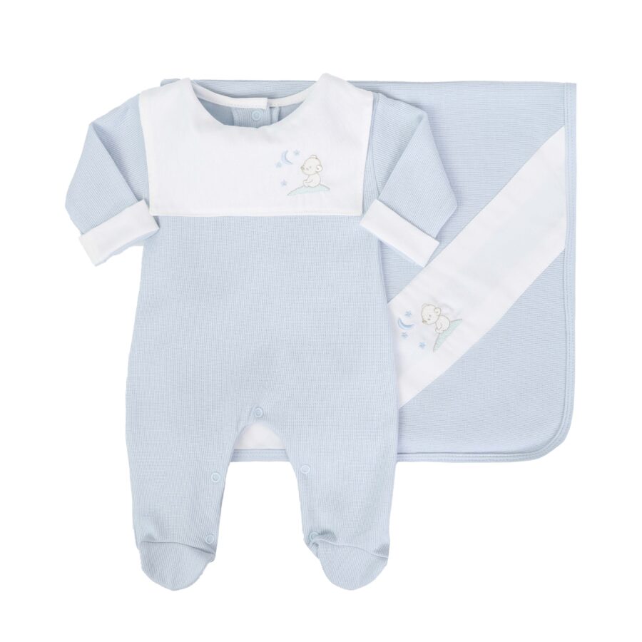 saída maternidade bons sonhos azul bebê 5