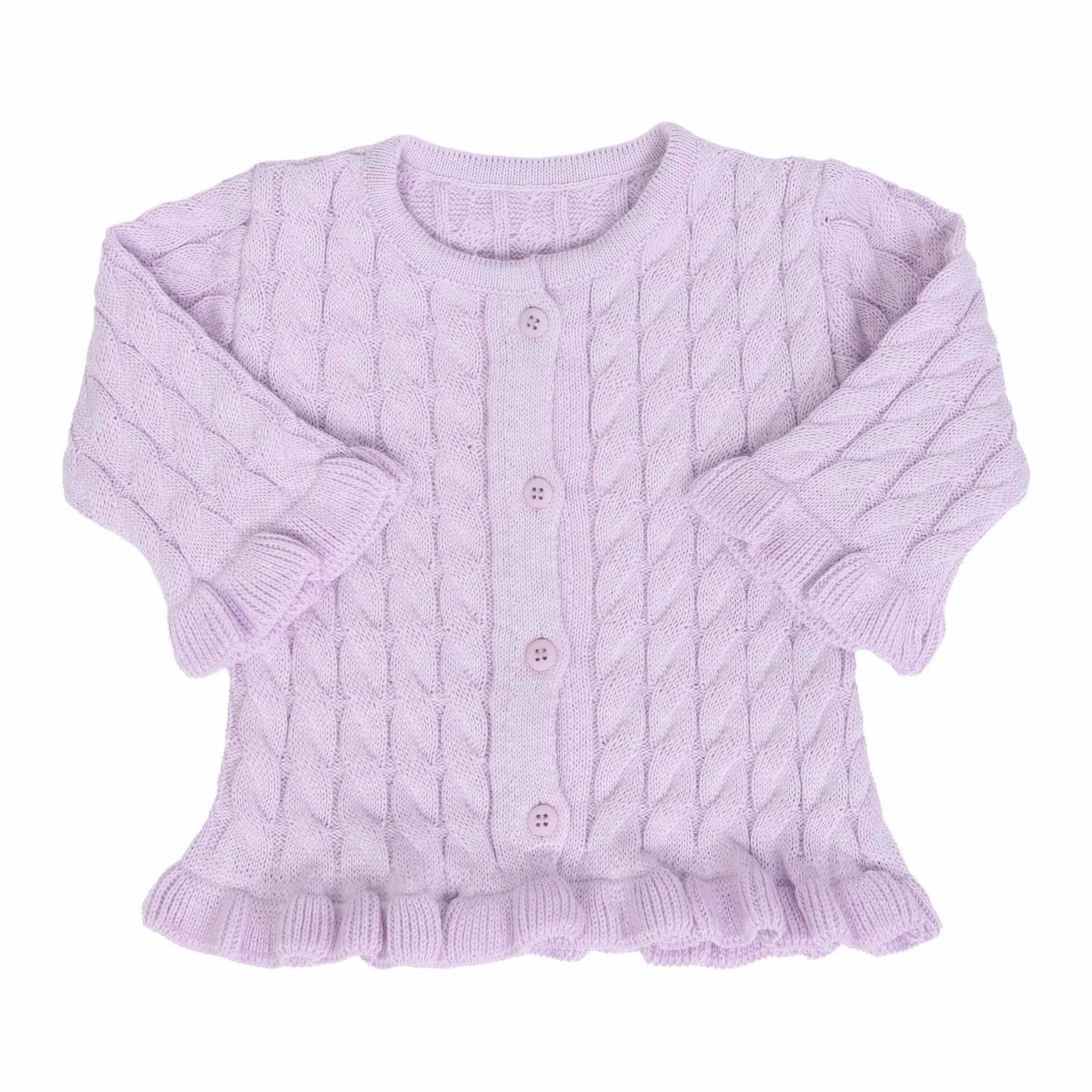 Jardineira e Casaquinho Manu Lilás - 2 peças - Imagem 4