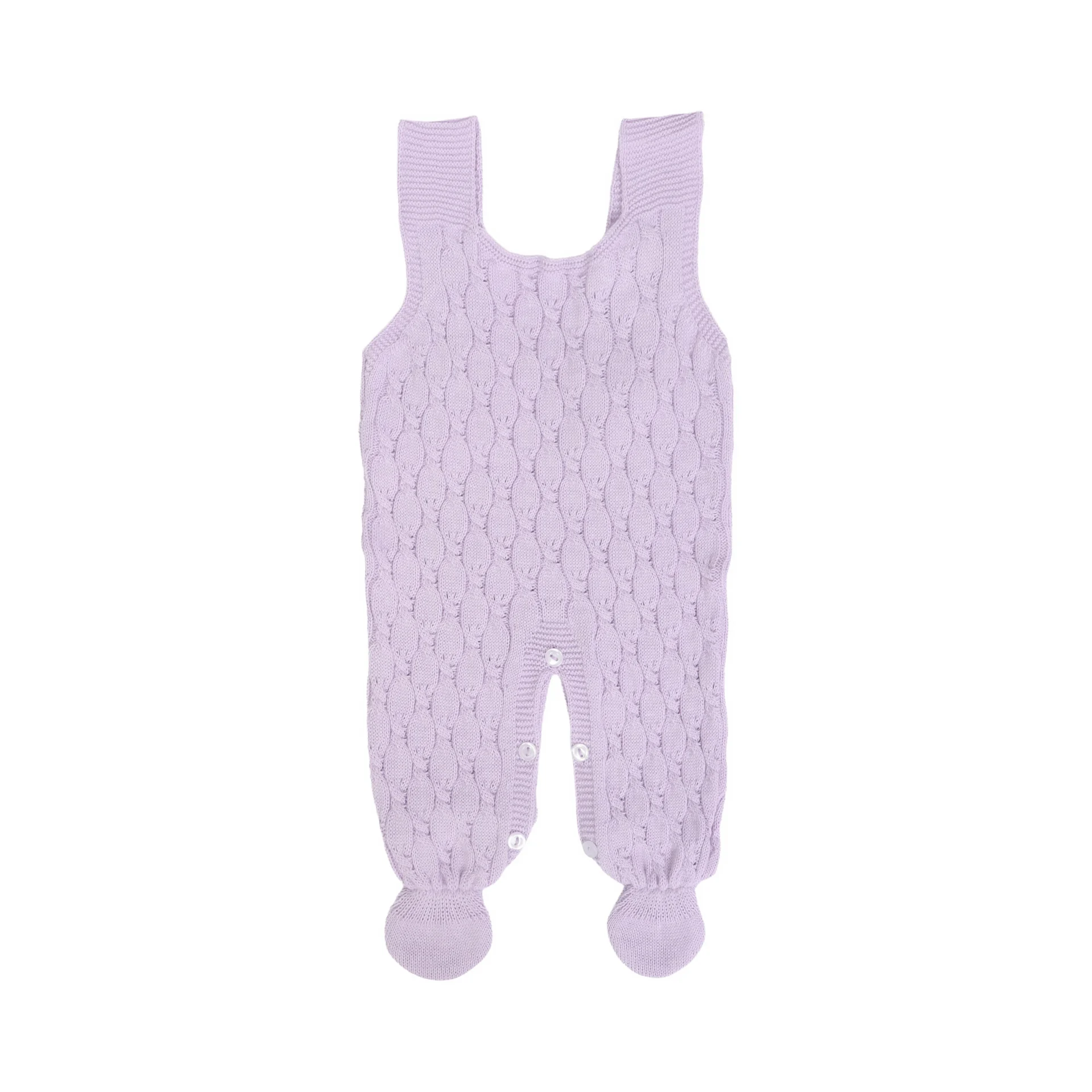 Jardineira e casaquinho Julieta Lilás- 2 peças - Imagem 5