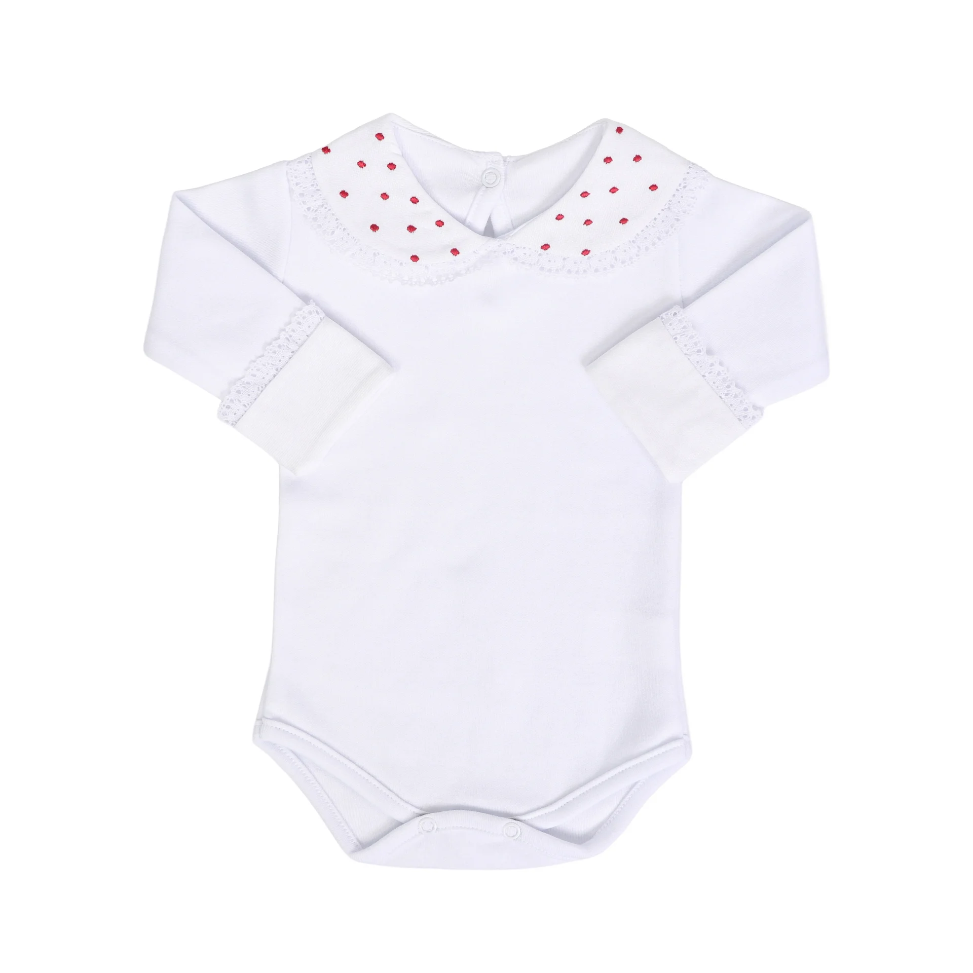 Body Poá Vermelho - 1 peça - Imagem 2