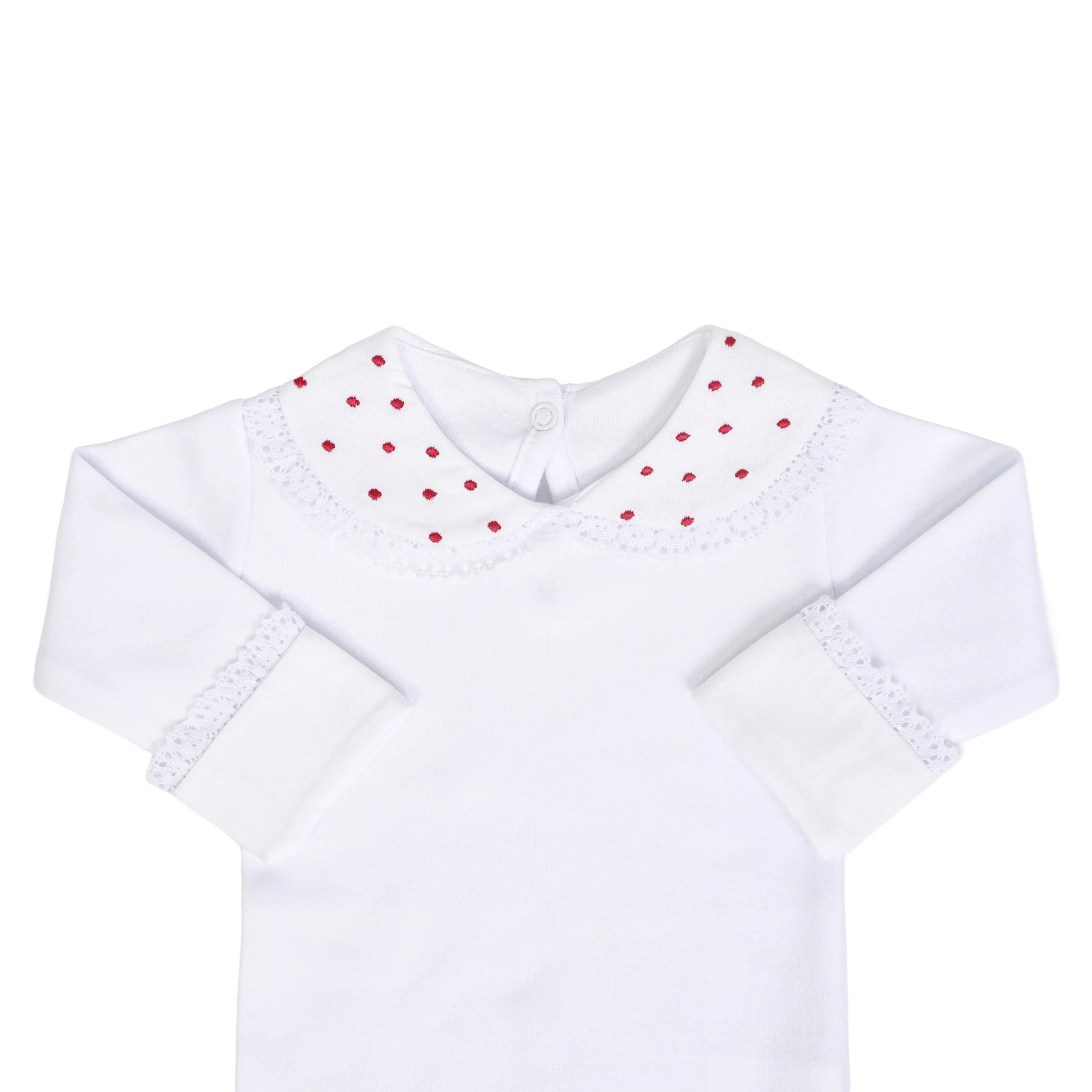 Body Poá Vermelho - 1 peça