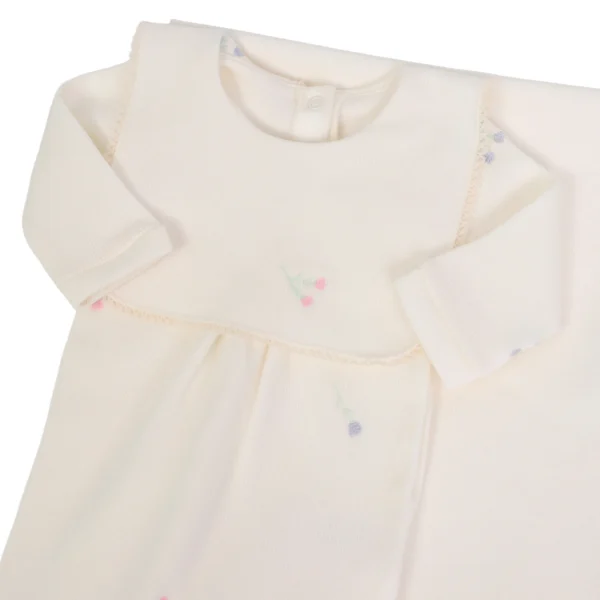 Macacão Primavera off-white com pala fixa - Imagem 4