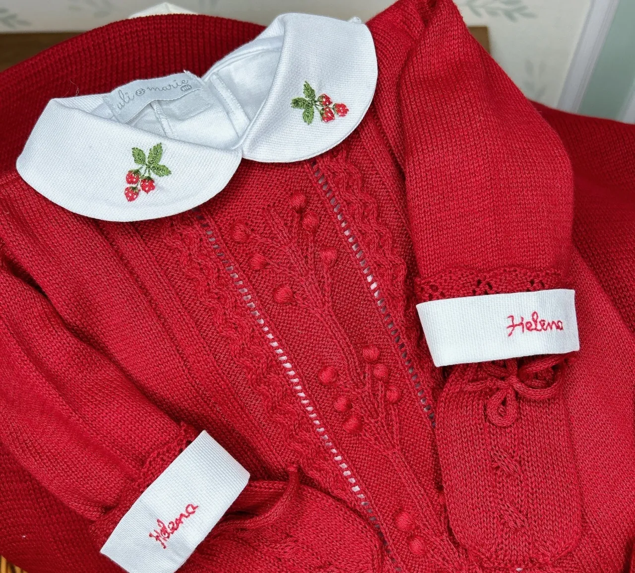 Body Personalizado Menina com punho bordado - 1 peça - Imagem 7