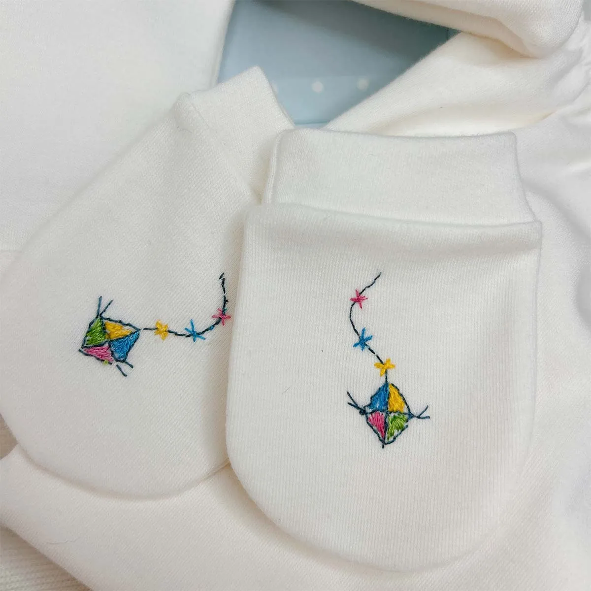 Kit Maternidade em Algodão Egípcio Personalizado Menino - 6 peças - Imagem 12