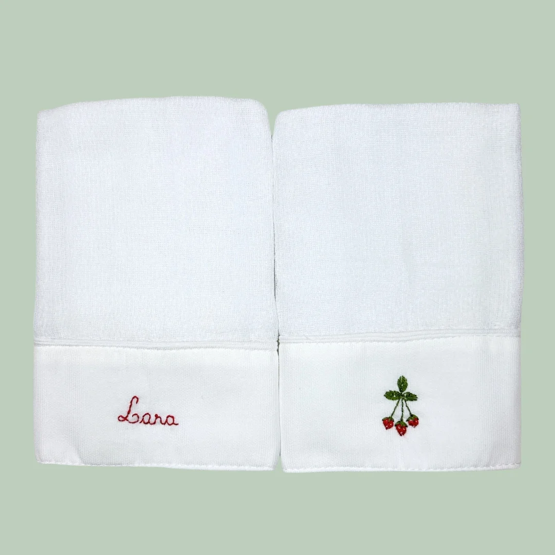 Kit com 2 fraldinhas de boca personalizadas Menina - Imagem 12