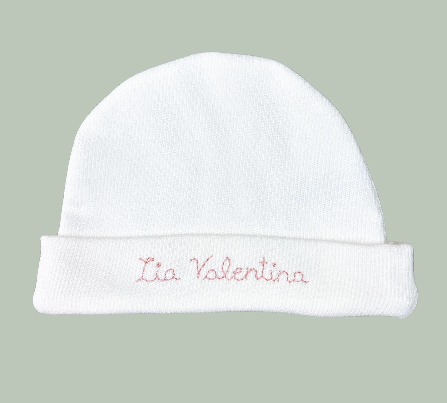 Kit Gorro e Luva Personalizado em Algodão Menina - Imagem 8
