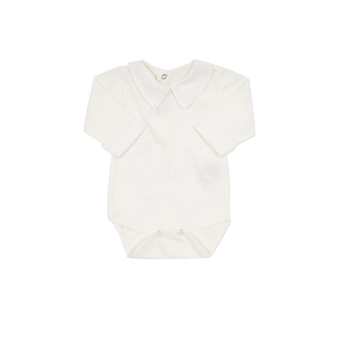 Macacão Balão Azul Bebê com Body - 2 peças - Imagem 5