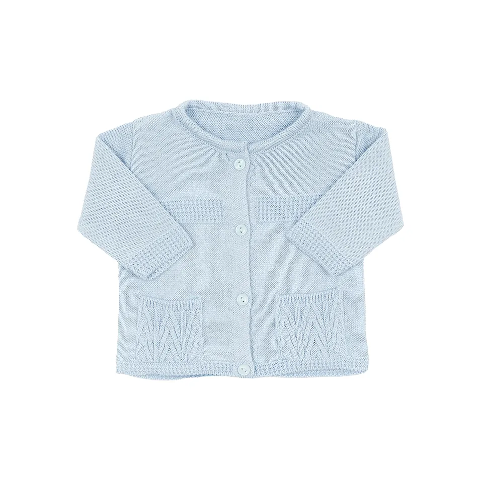 Saída Maternidade Tenista azul bebê - 4 peças - Imagem 10