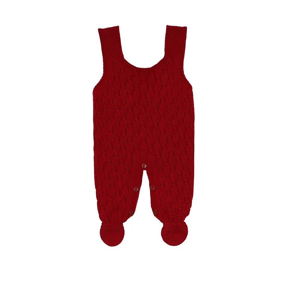 Saída Maternidade Julieta vermelha - 4 peças - Imagem 9