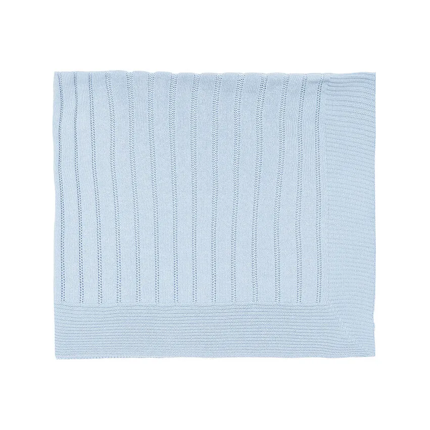 Saída Maternidade Bambu Azul bebê - 2 peças - Imagem 3