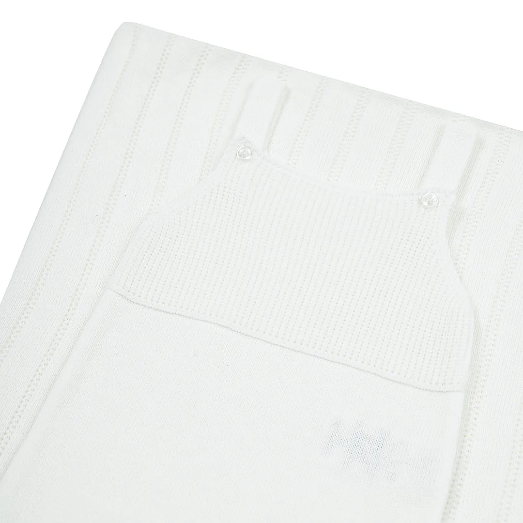 Jardineira Bambu Branca - 1 peça - Imagem 2